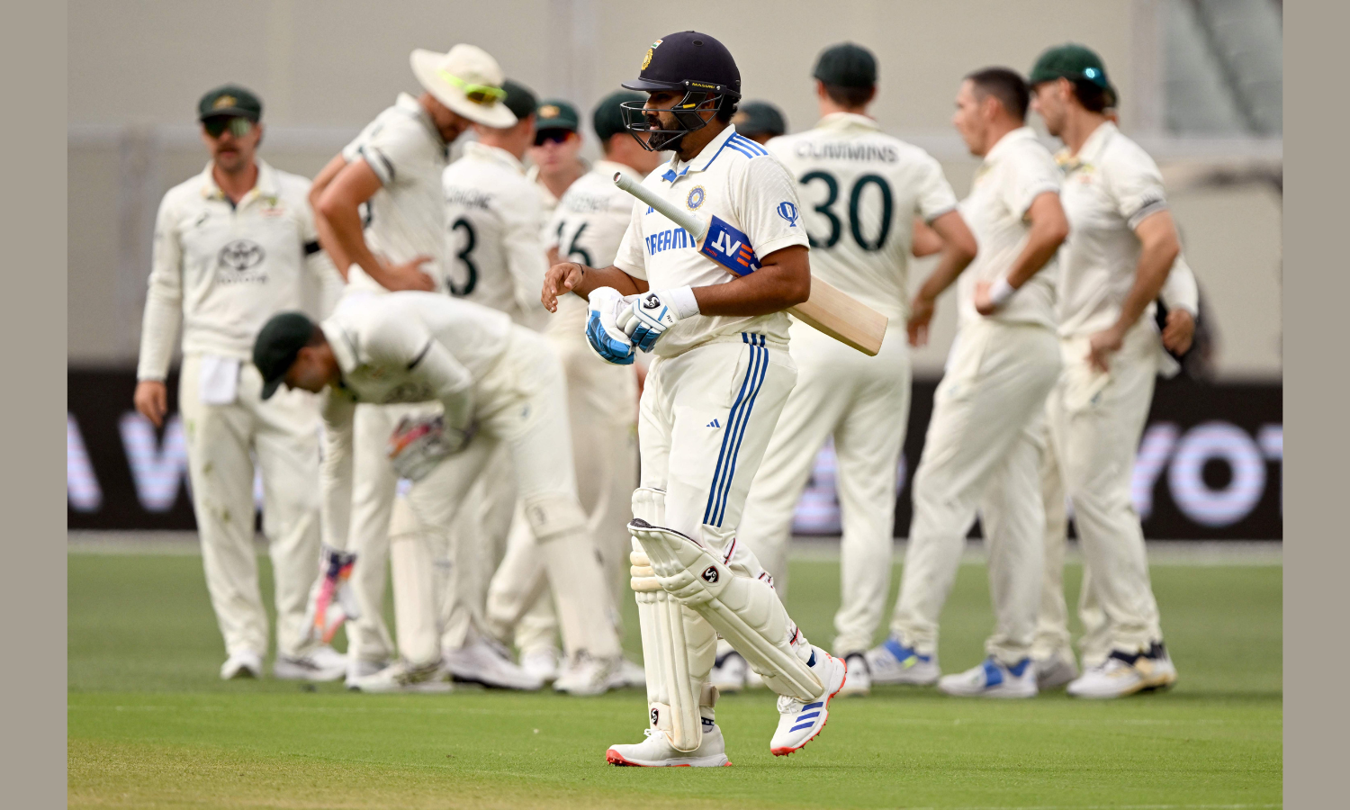 BGT, 2nd Test: India all out for 180 in first innings