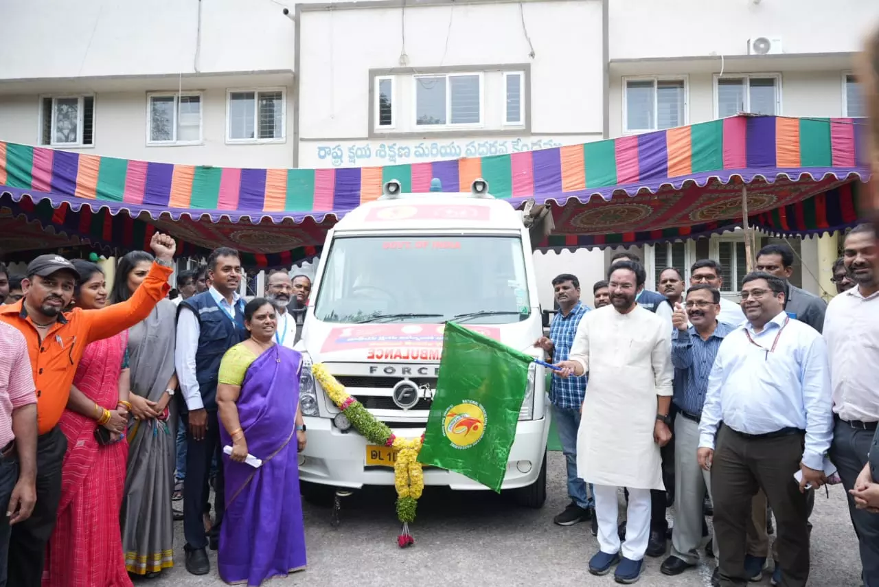 Kishan Reddy launches 100 days intensive TB campaign in 9 Telangana districts