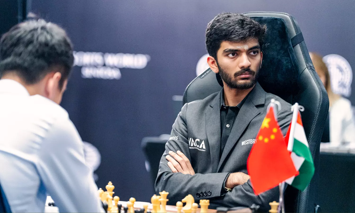 World Chess Championship: Gukesh plays out easy draw, scores remain tied