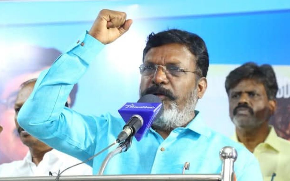 Thirumavalavan Denies DMK Pressure Over Book Release Event