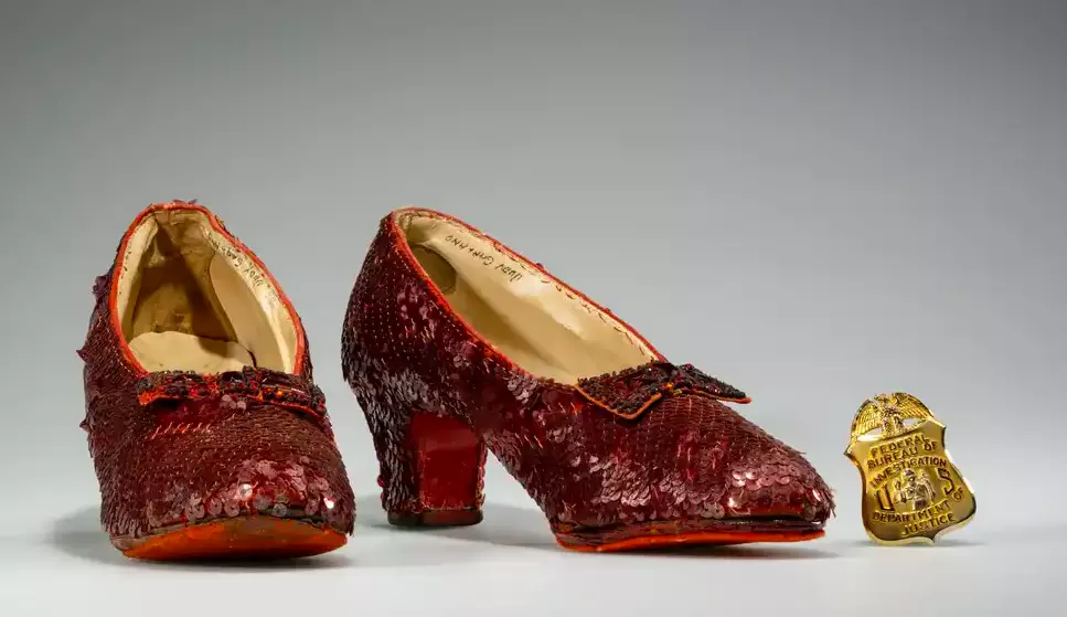 Stolen Ruby Slippers from The Wizard of Oz Auctioned for $28 Million