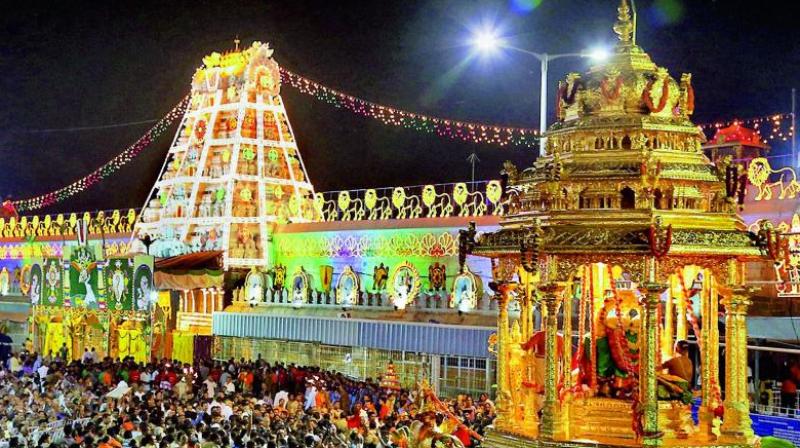 Chakra Theertha Mukkoti at Tirumala on December 12