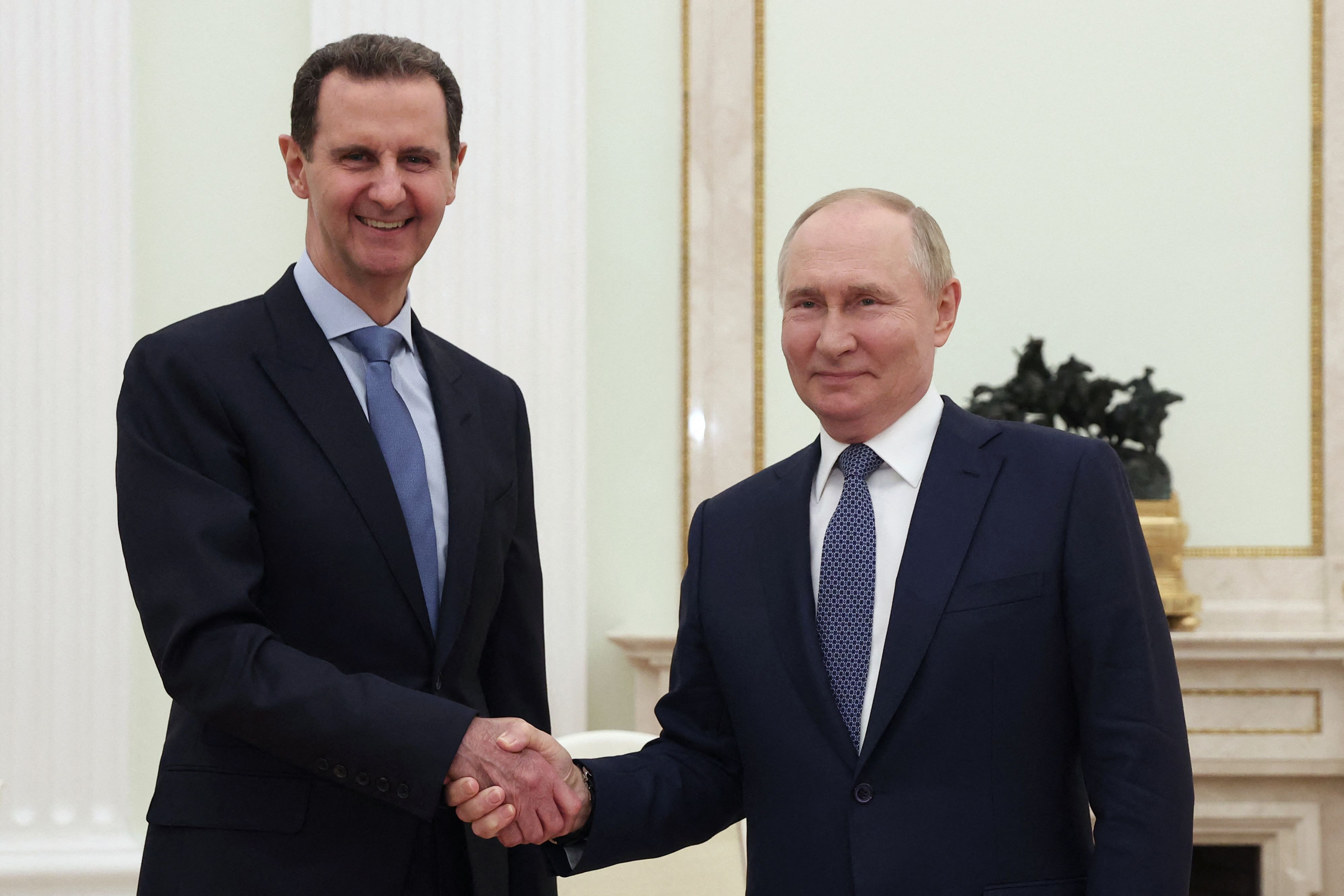 Assad is in Moscow, given asylum