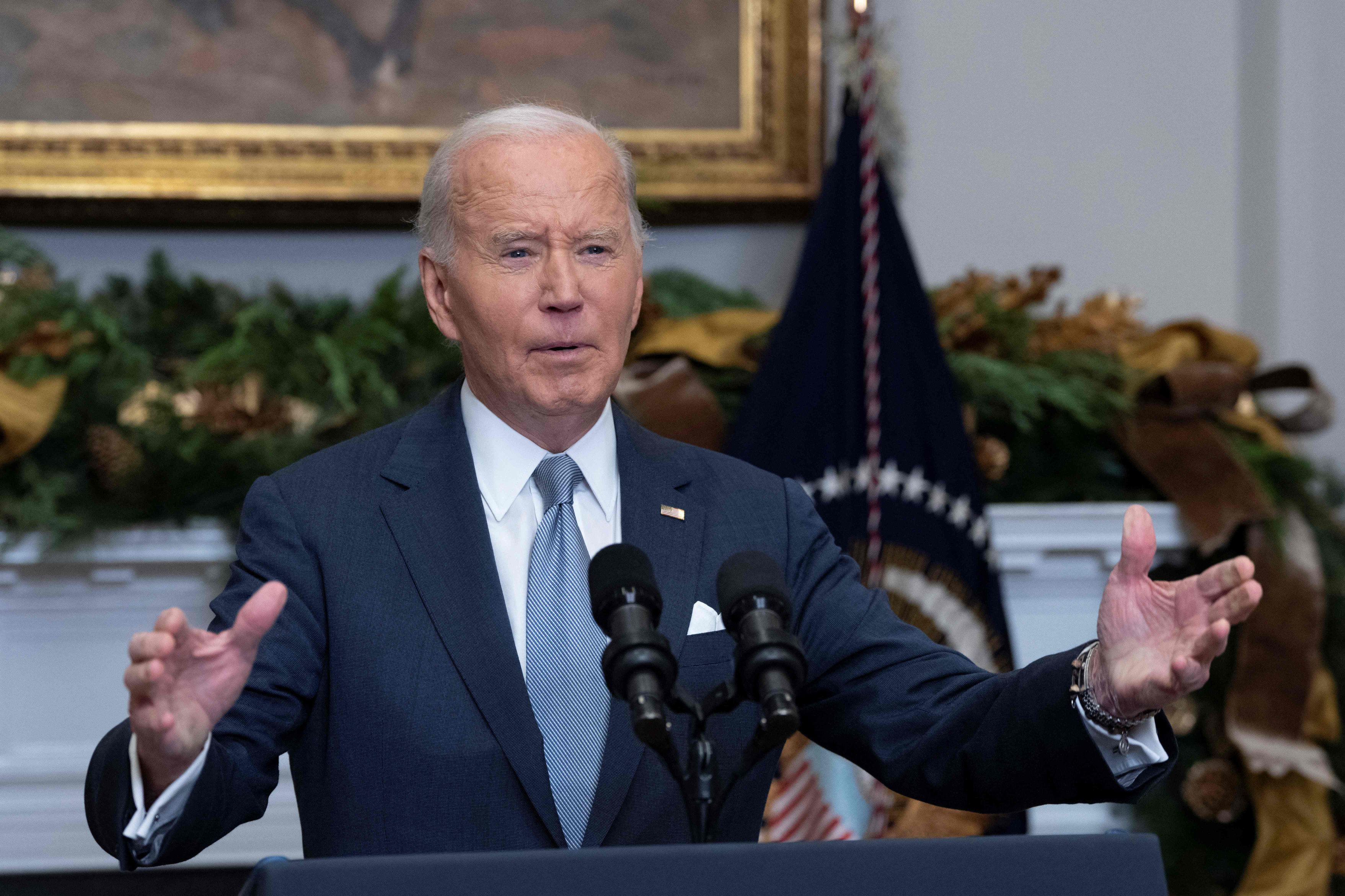 Fall of Assad regime historic opportunity for people of Syria: Biden