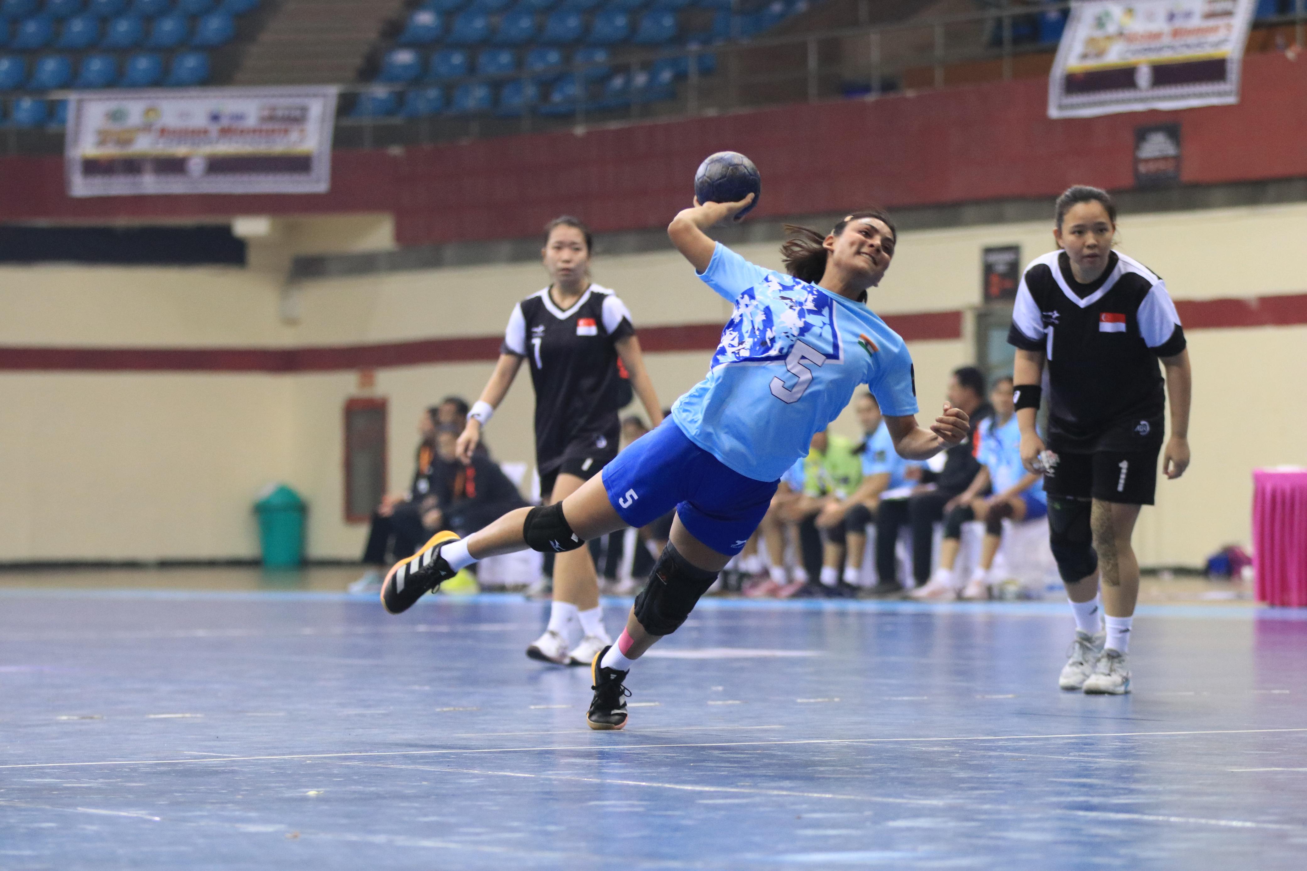 India Defeat Singapore, Eye Best-Ever Finish at Asian Women’s Handball Championship