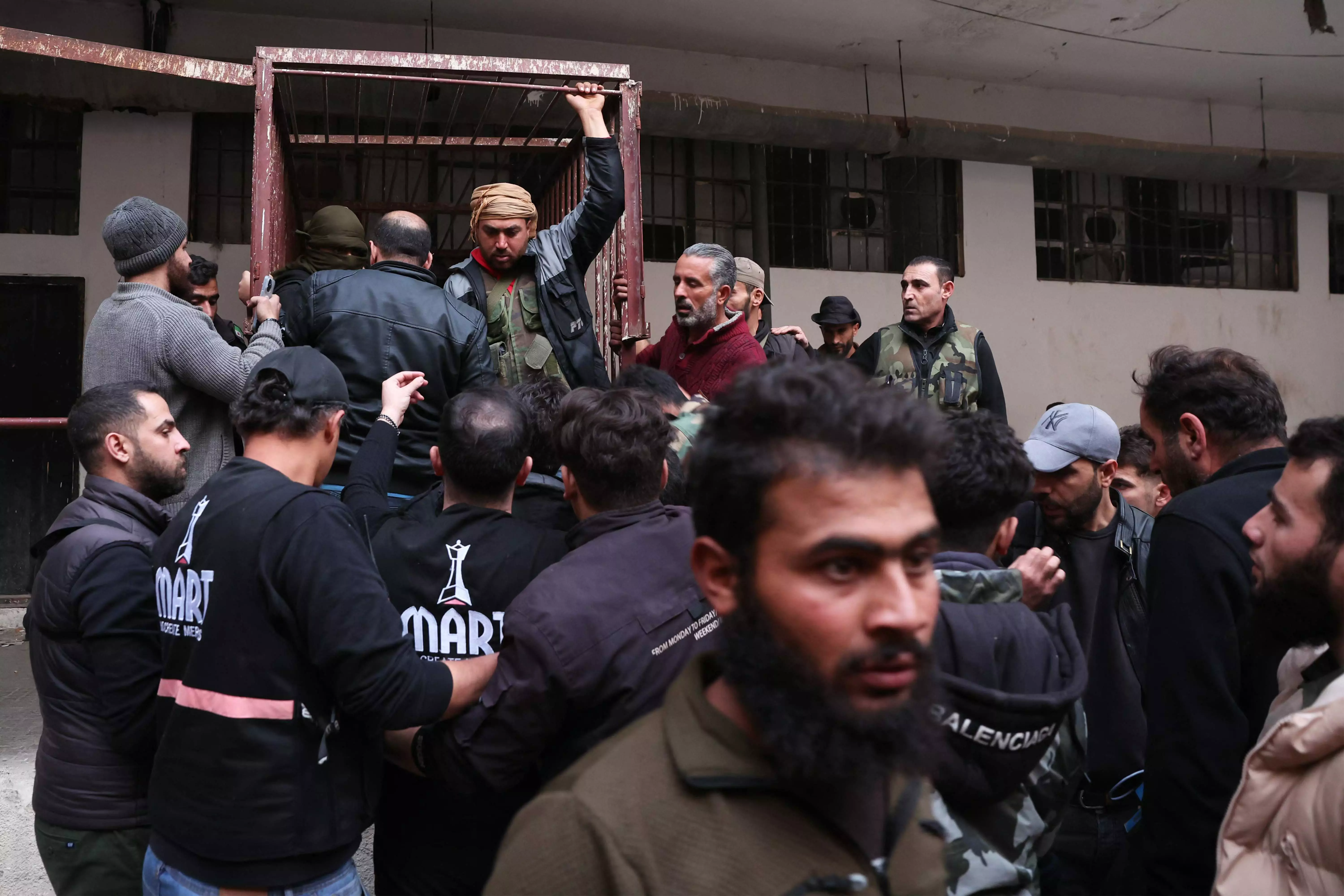 Lebanese released from Assad jail after 33 years given heros welcome