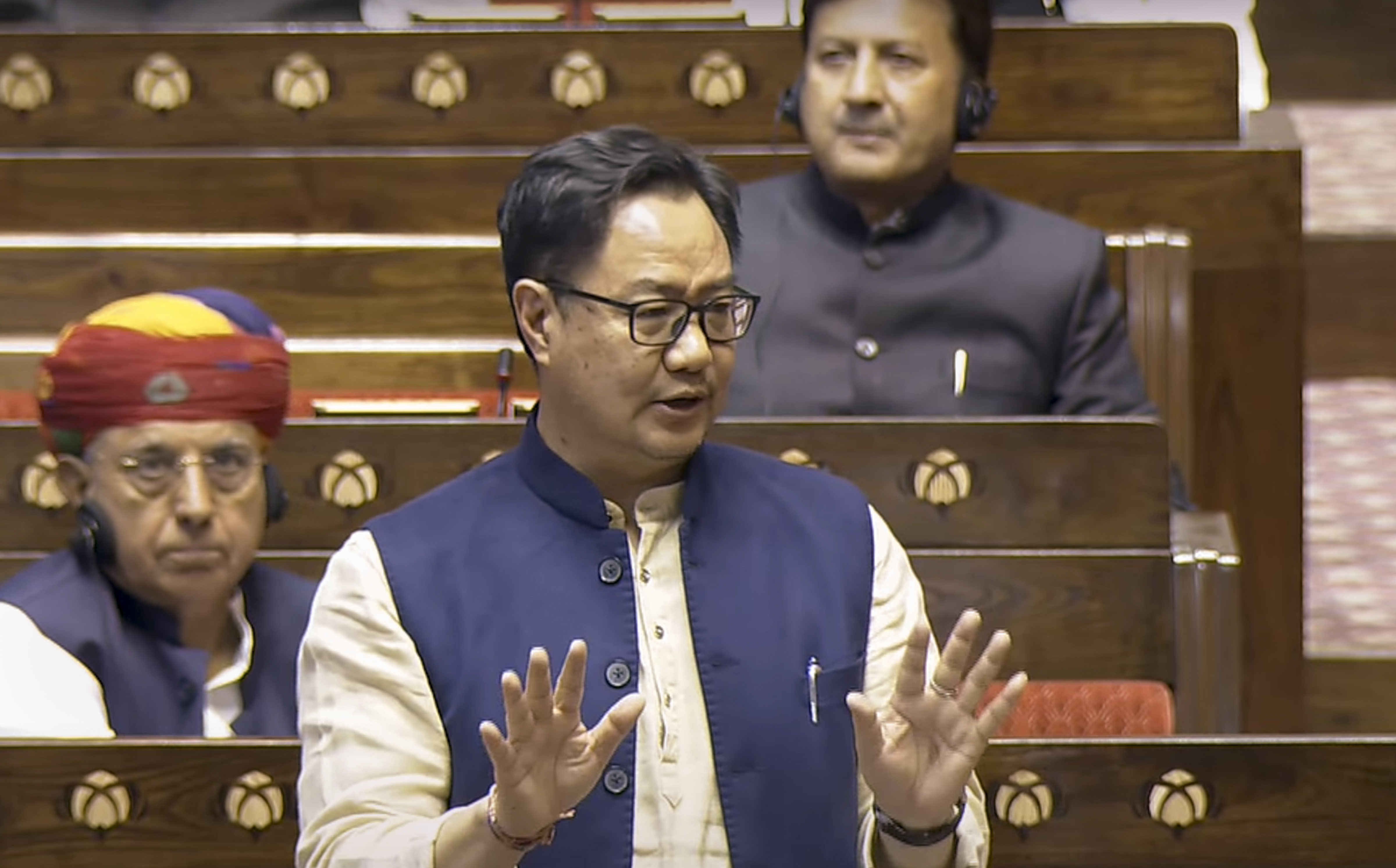 Rahul Gandhi doesn't believe in Parliamentary democracy: Kiren Rijiju