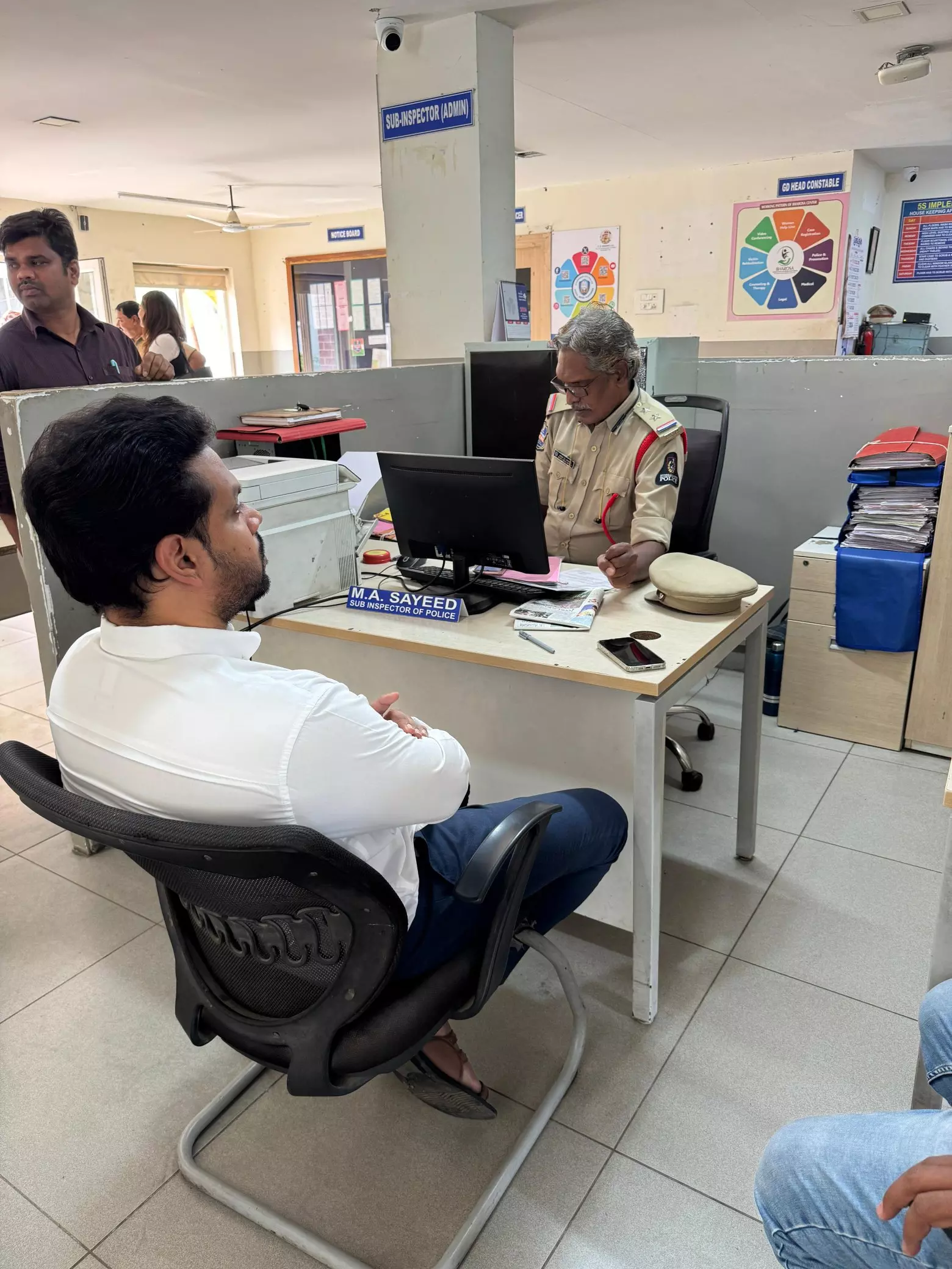 BRS Leader Karthik Reddy Files Complaint Over Derogatory Posts on Telangana Talli Statue