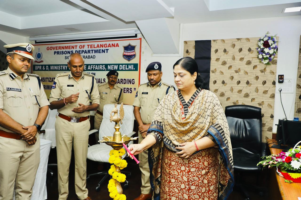 Telangana Prisons DG asks officials to equip with new legal frameworks