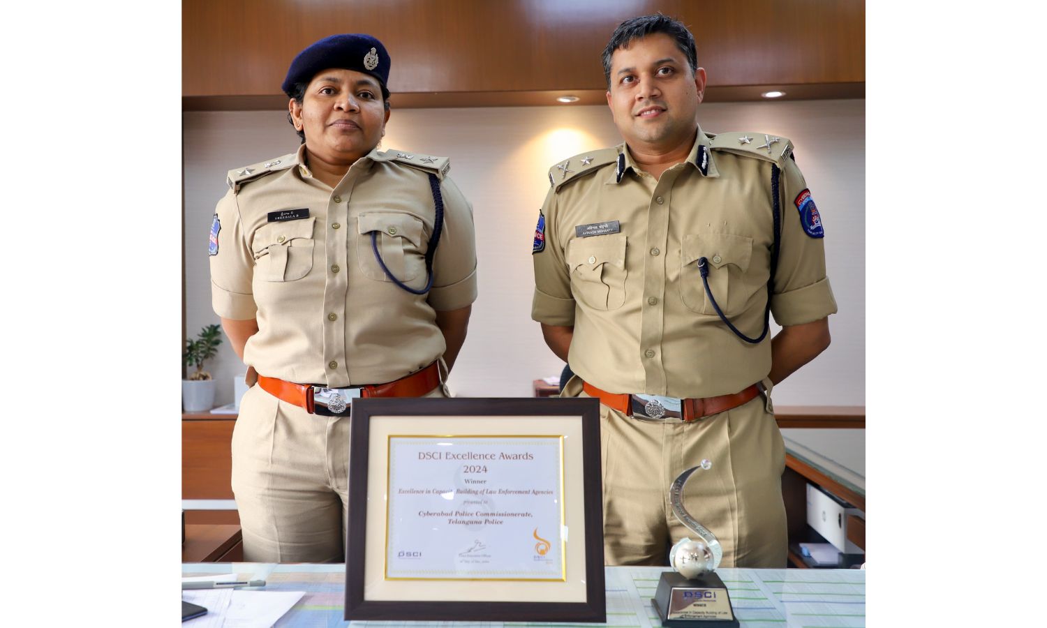 Cyberabad Police Commissionerate Gets DSCI Excellence Award