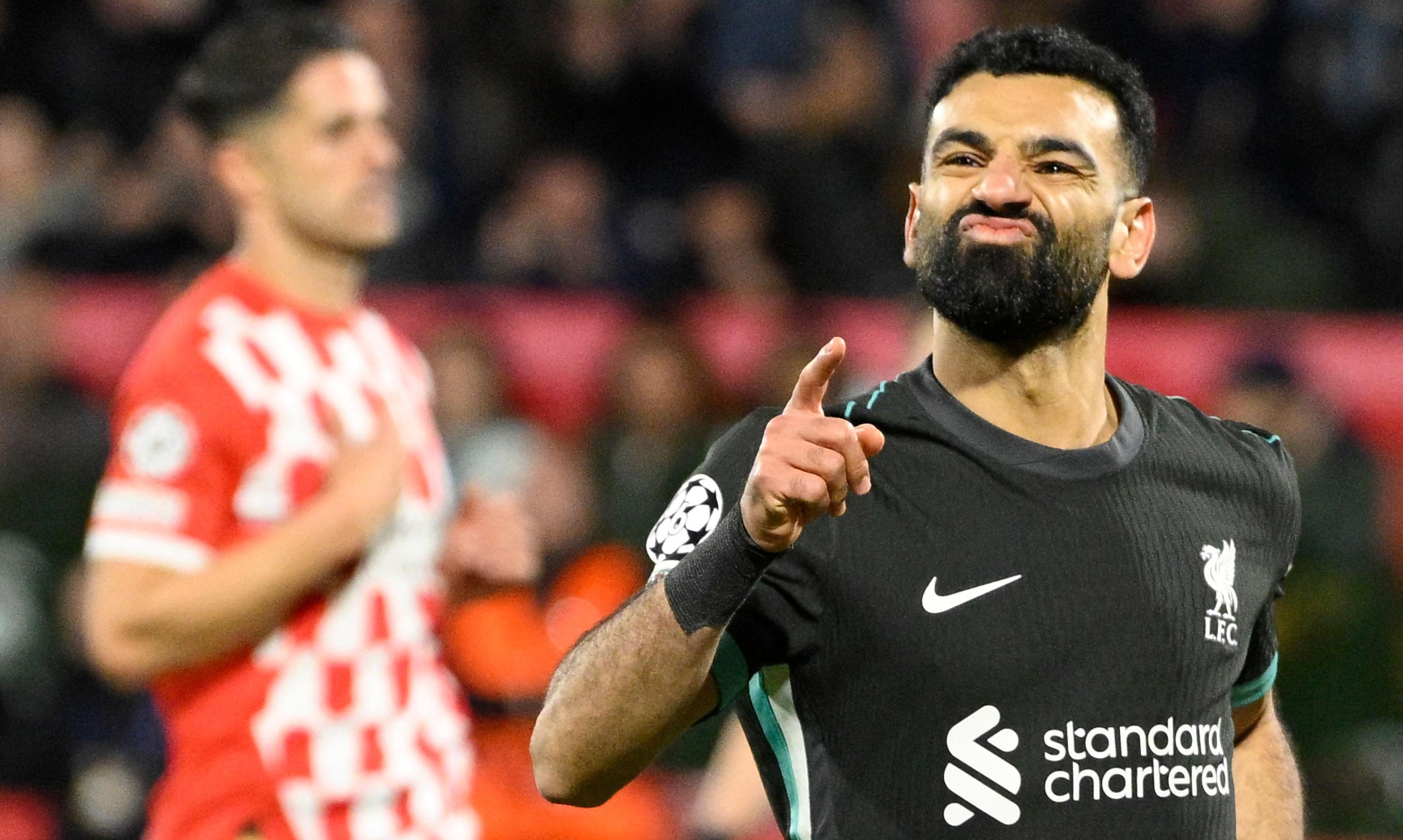 Liverpool close on Champions League progress as Salah seals Girona win