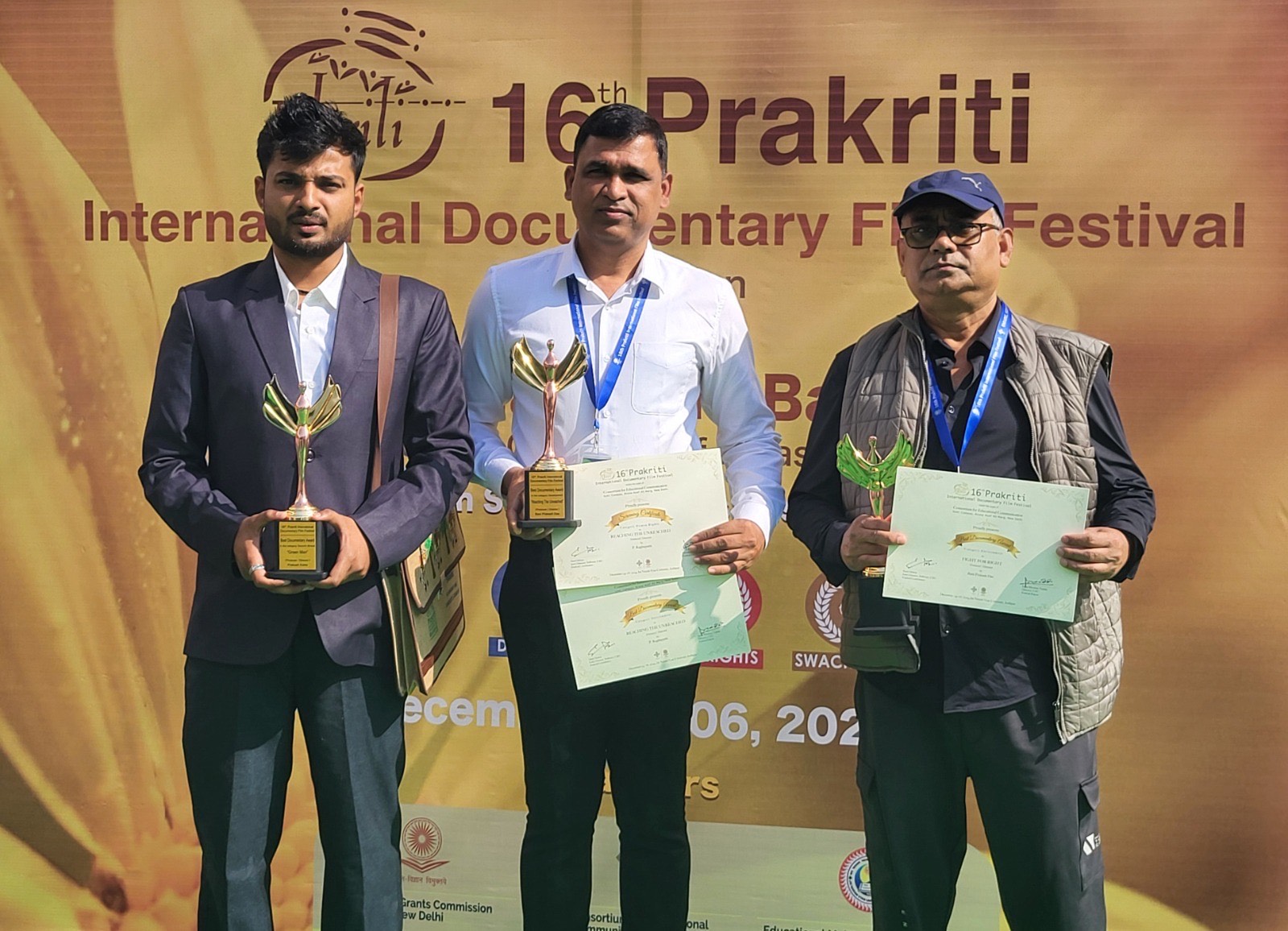 OU's film wins Best Short Film at Jodhpur fest