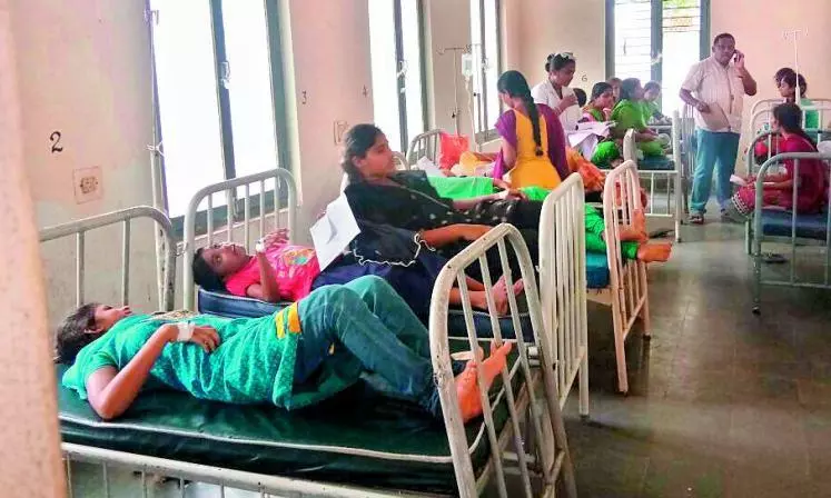 Four Girl Students Fall Sick After Lunch at Tribal School in Telangana