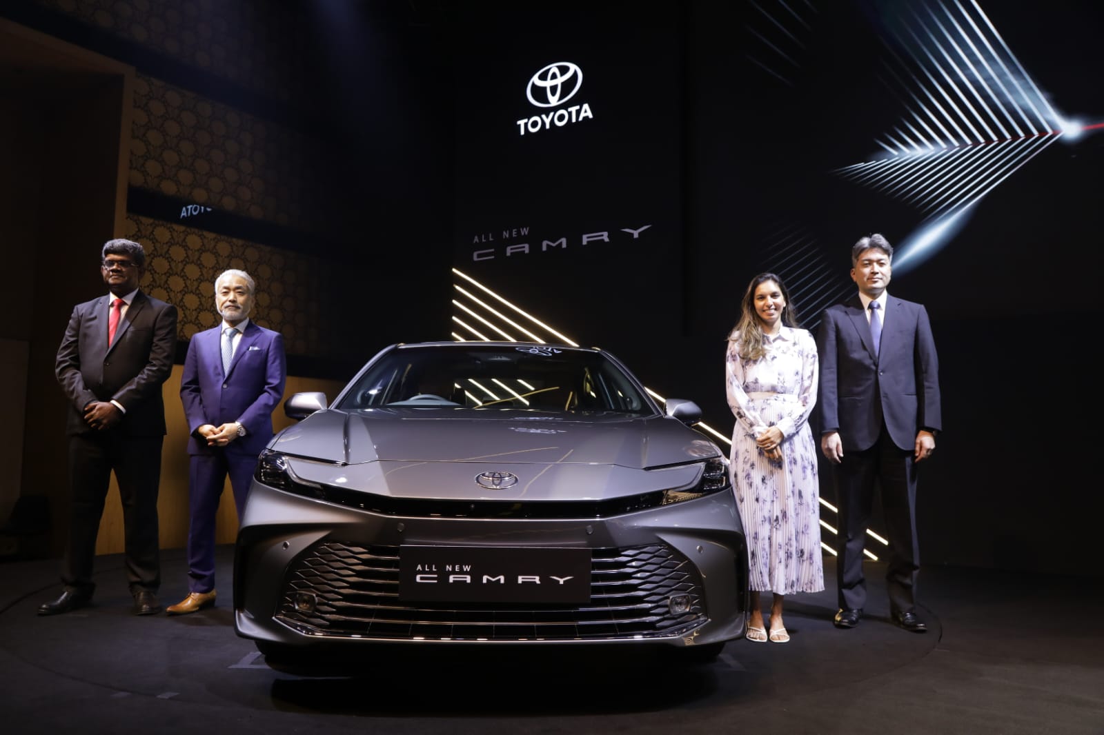 Toyota Kirloskar All-New Camry Hybrid Electric Vehicle Unveiled