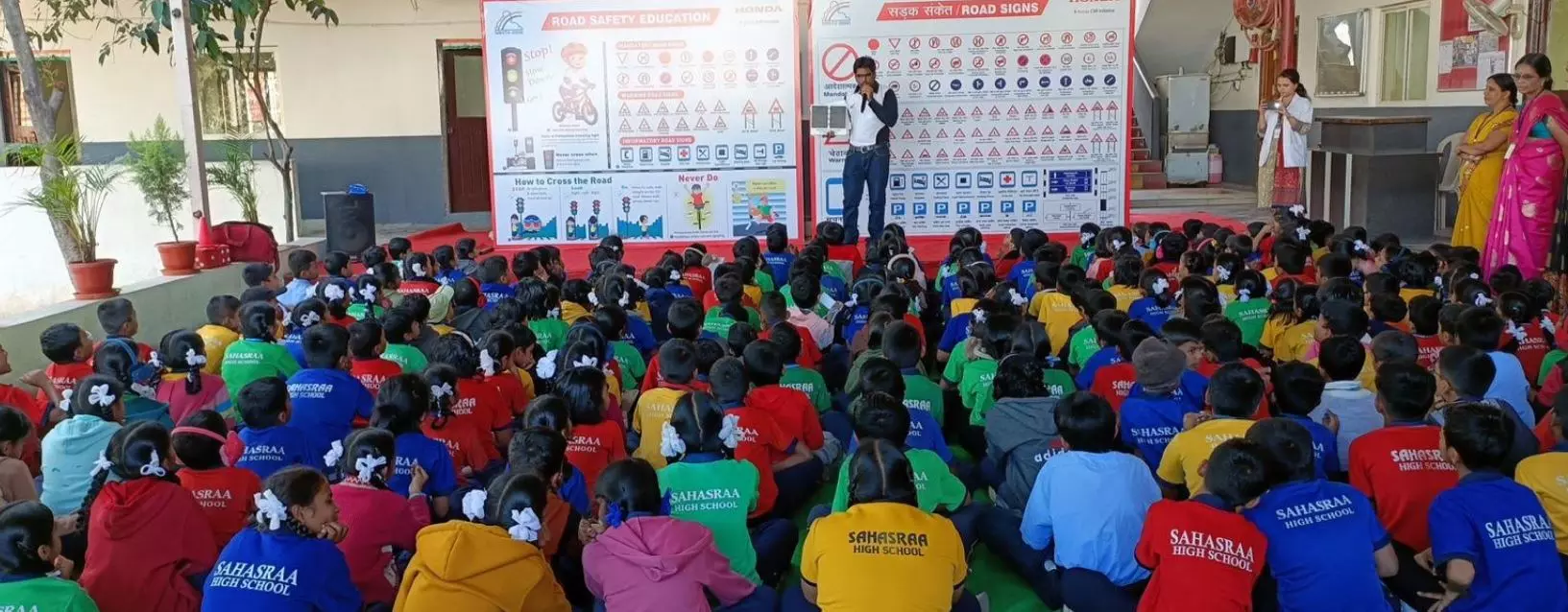 HMSI conducts Road Safety Awareness Campaign in Siddipet