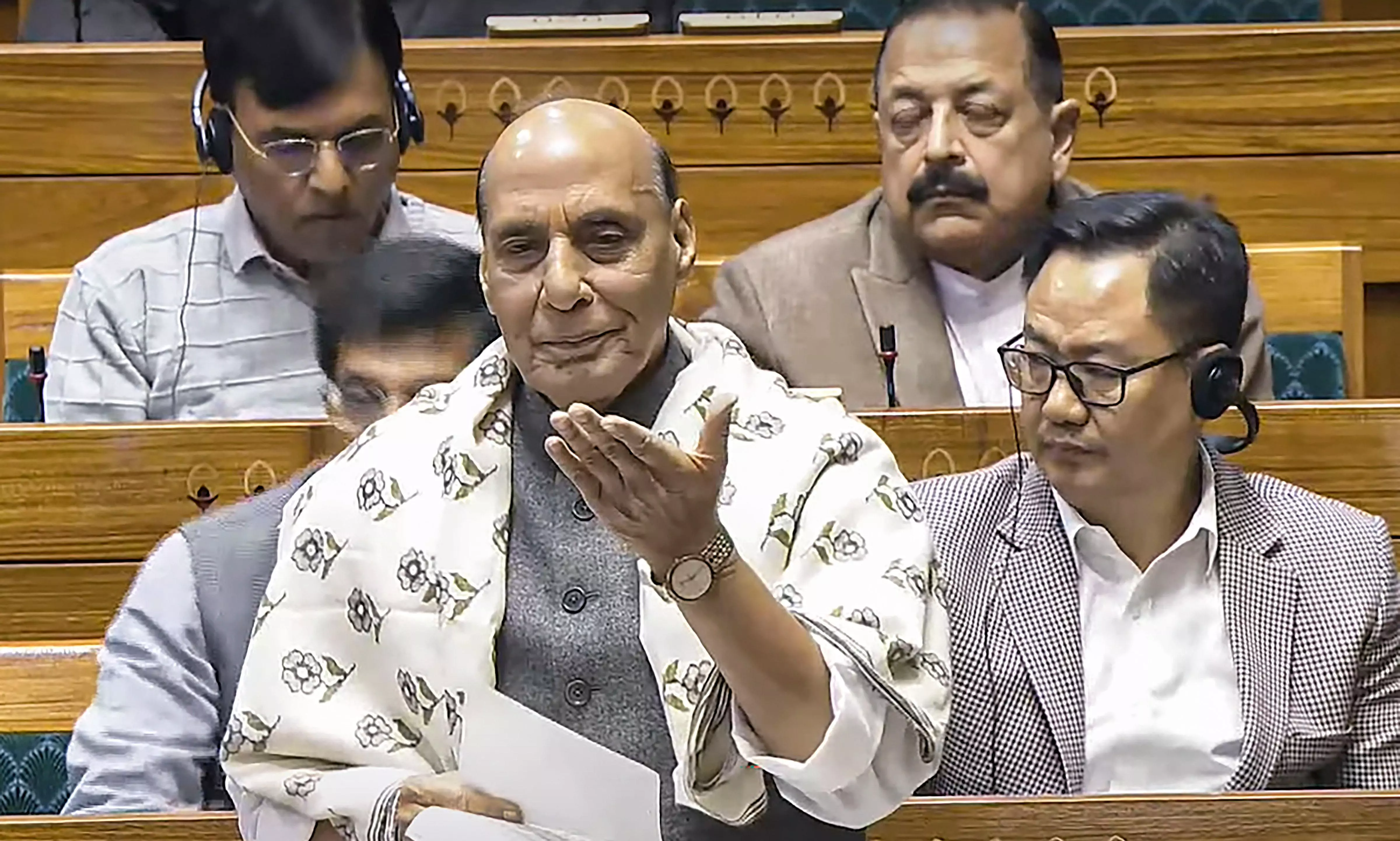 Congress Failed Constitution, Says Rajnath