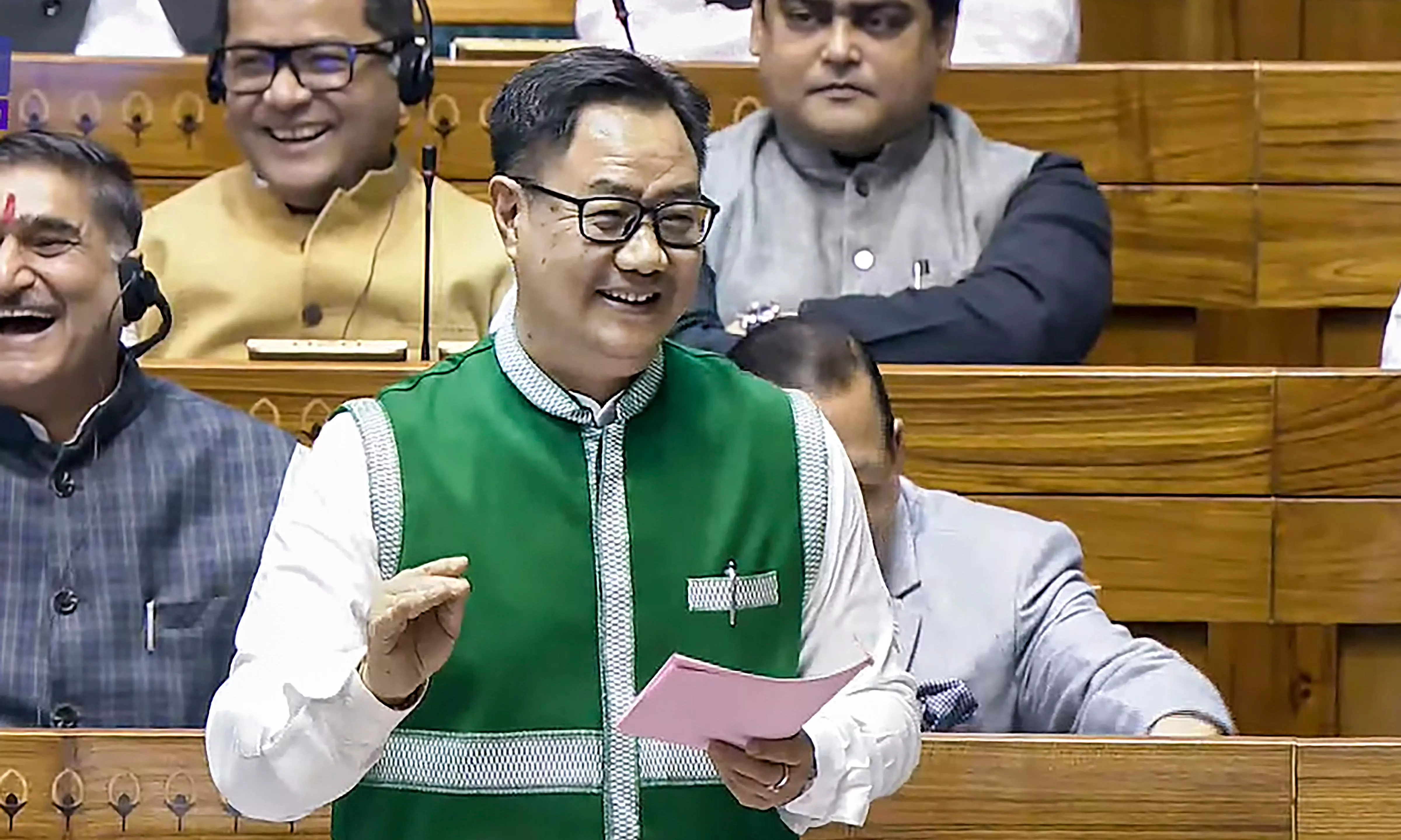 Our words, actions shouldnt diminish Indias image in world fora: Rijiju