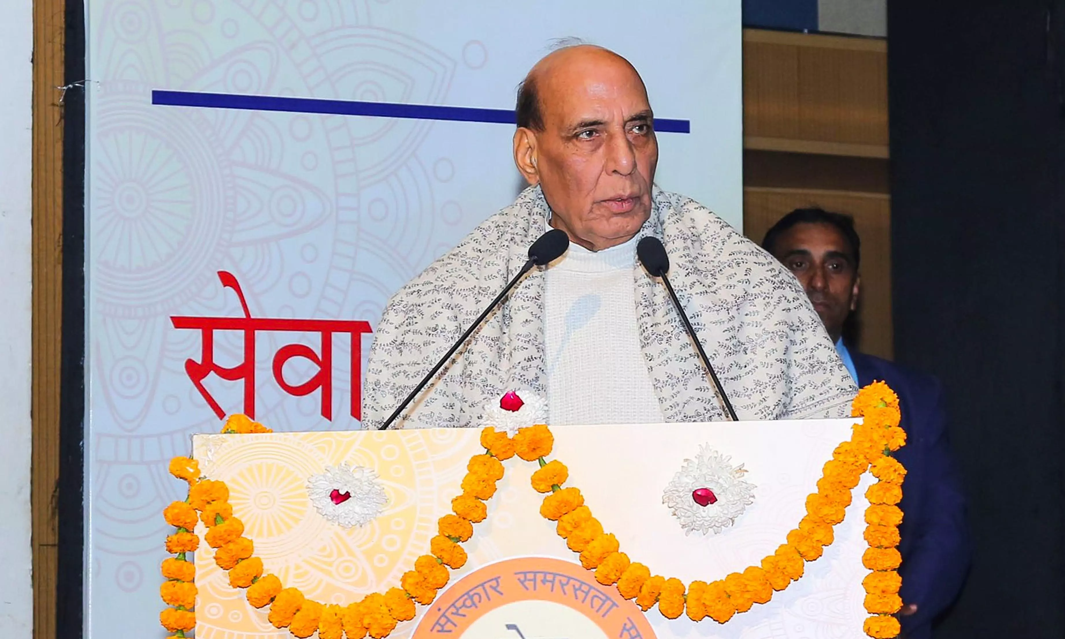 Entire country BJPs family, but some put it at one familys feet: Rajnath