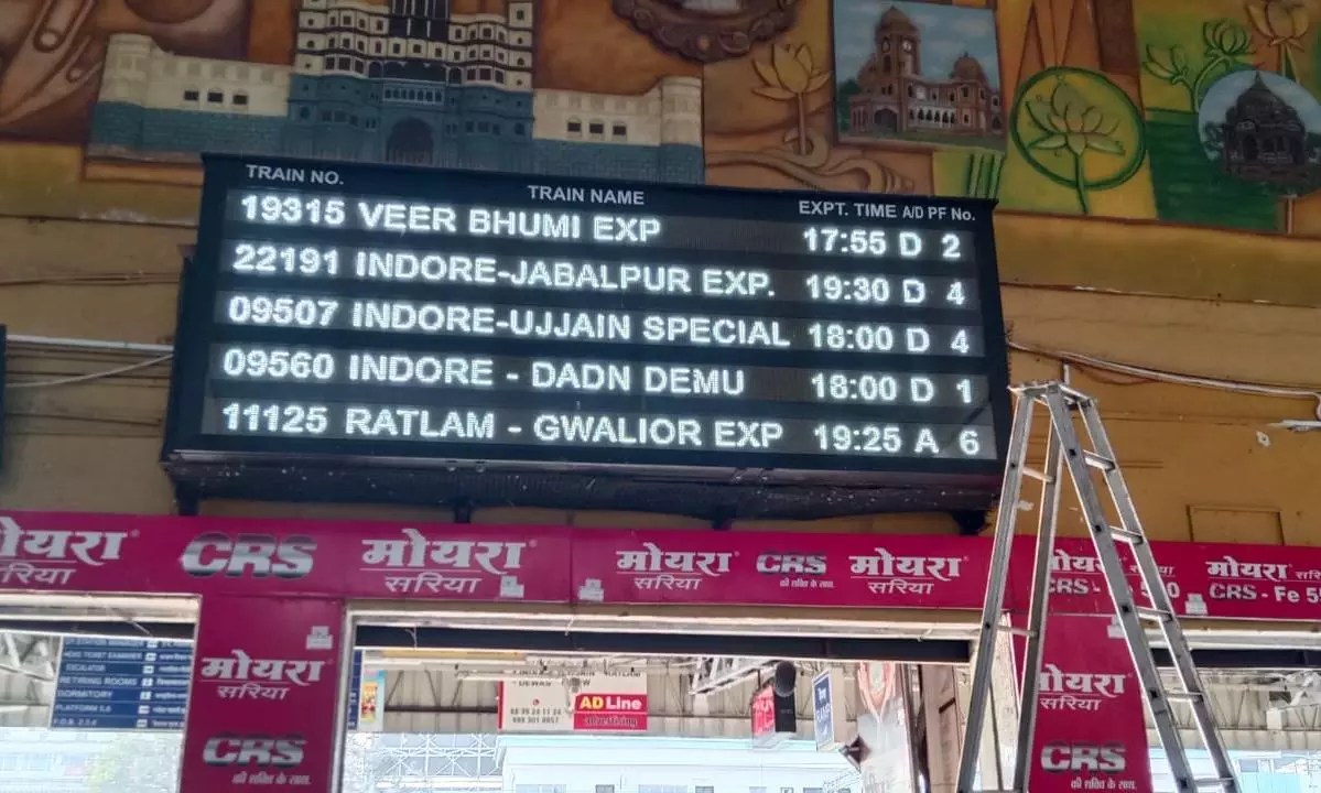 MIC Electronics Completes Train Display Board Project for Indian Railways Ratlam Division