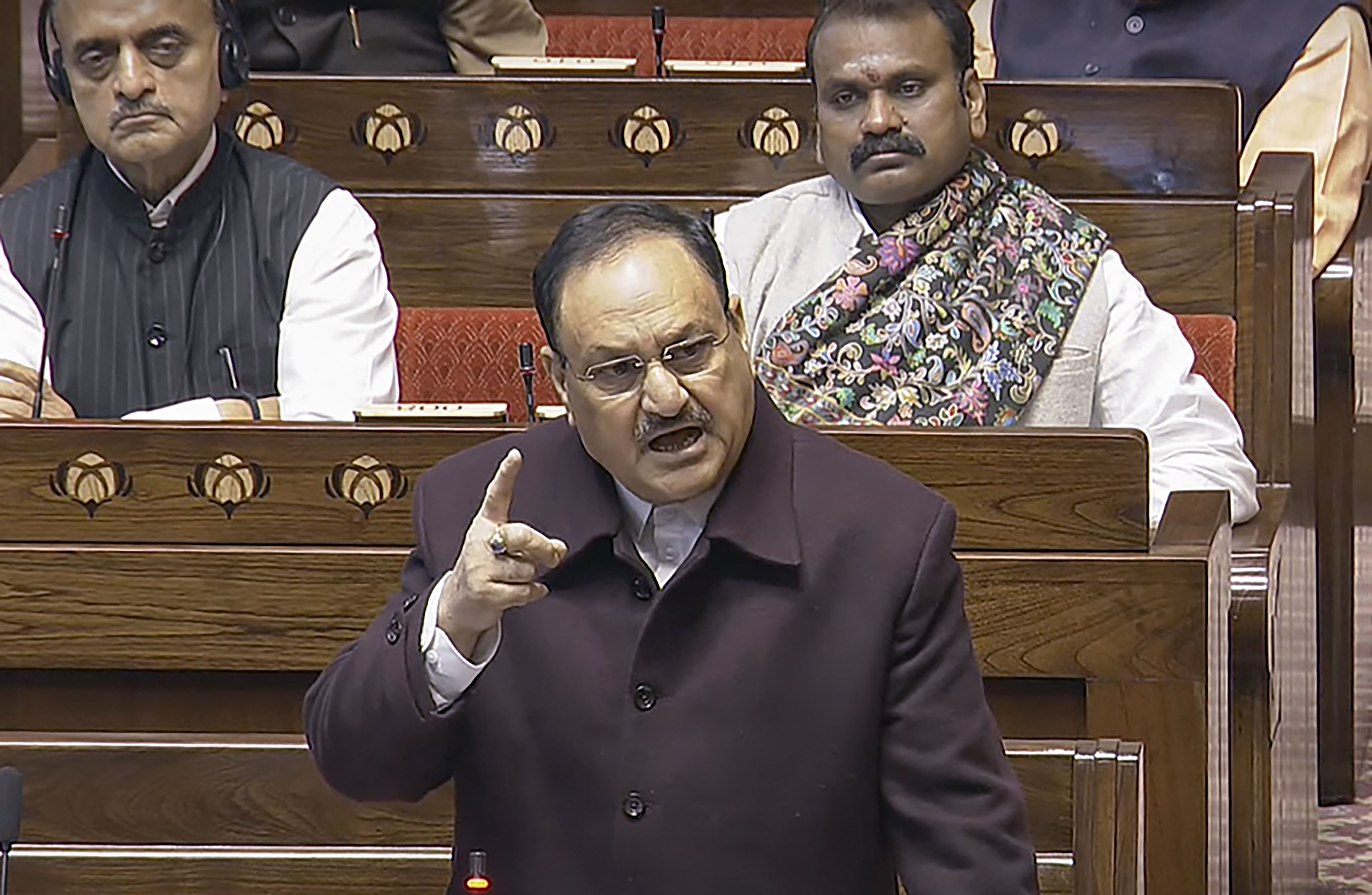 Nadda slams Congress over Preamble amendment