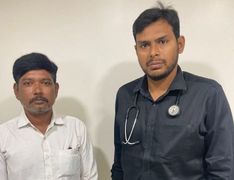 Vizag Man Swallows Dentures in Sleep, Extracted from Lung by KIMS Icon Doctors