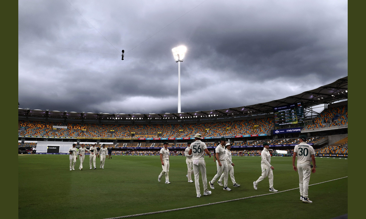 BGT: Bad weather strikes again as third Test ends in draw