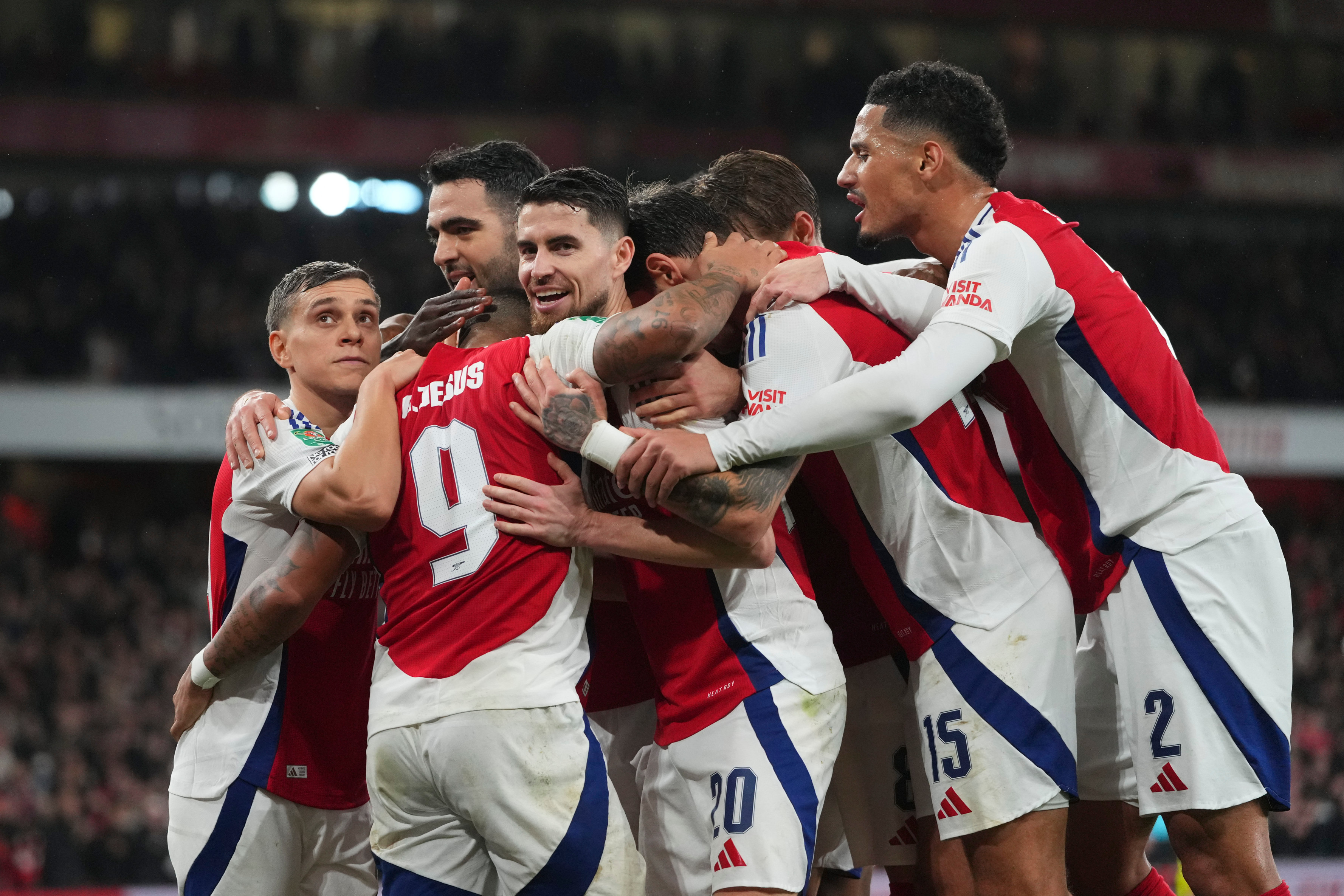 Arsenal, Liverpool, Newcastle Advance to English League Cup Semis