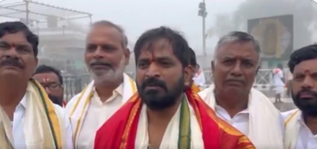 TTD discriminating Telangana leaders, people at Tirumala: BRS leader Srinivas Goud