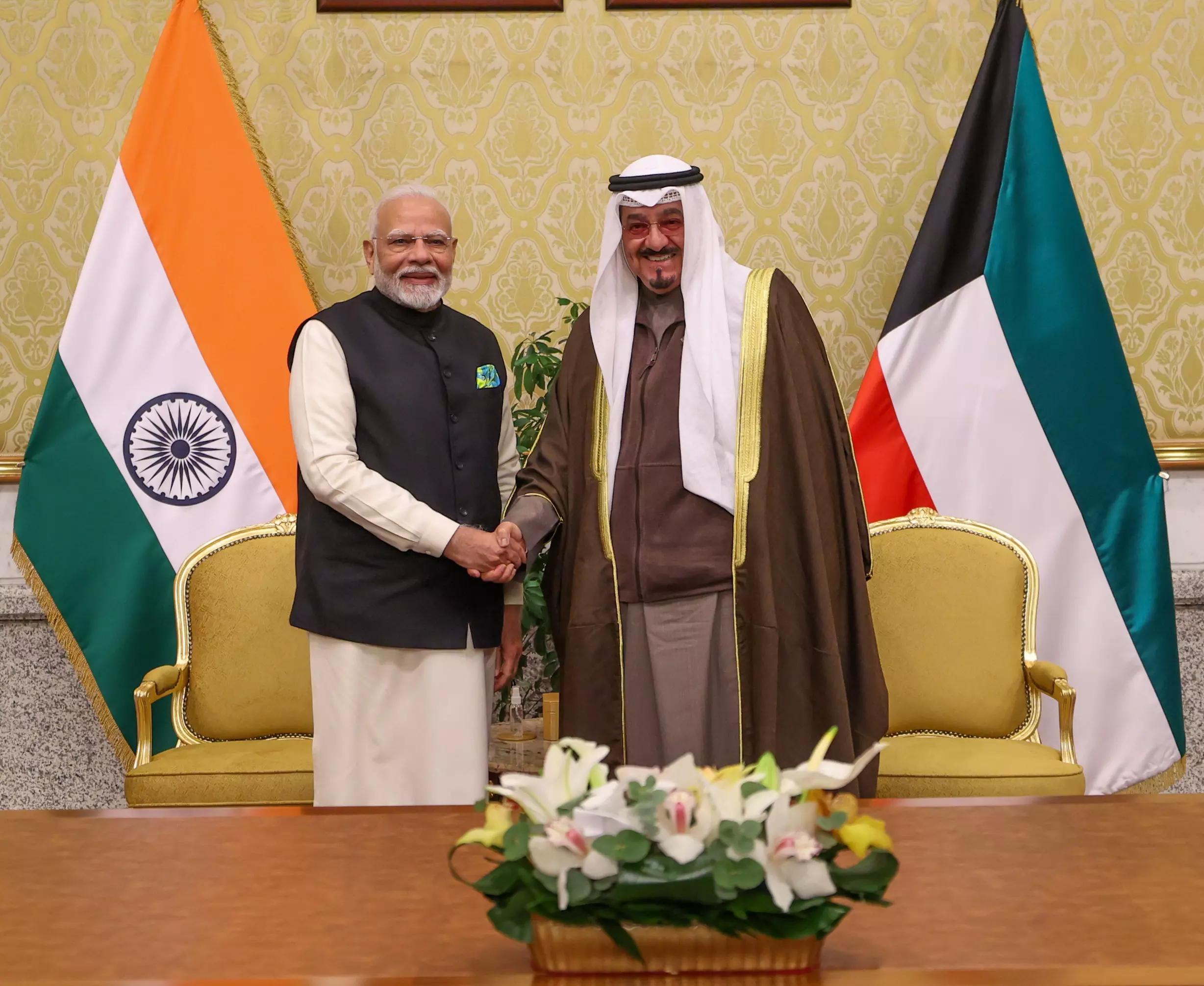 Modi receives Kuwait’s highest honour for boosting Indo-Kuwaiti ties