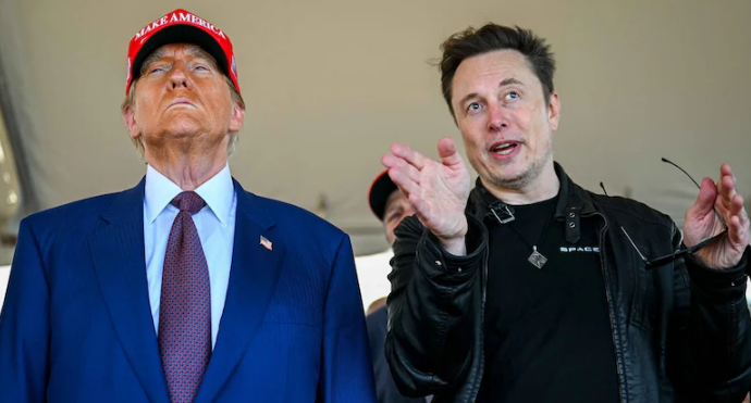 Trump asserts leadership, dismisses claims of Musk’s presidential influence