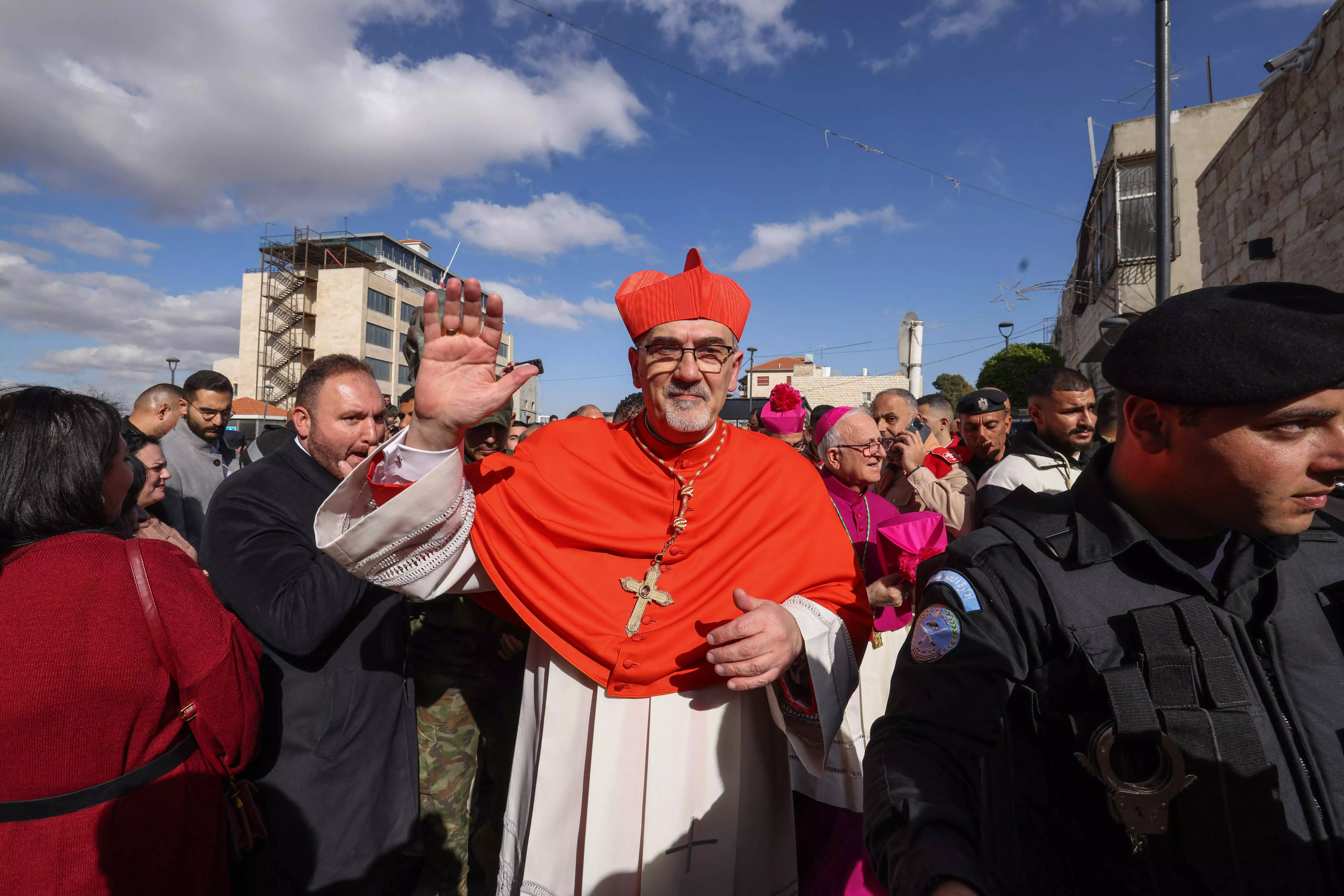 Bethlehem marks sombre Christmas under shadow of war