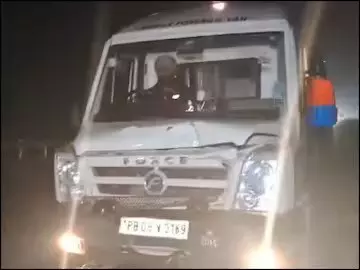 UP: Vehicle rams into ambulance carrying bodies of suspected Khalistani terrorists