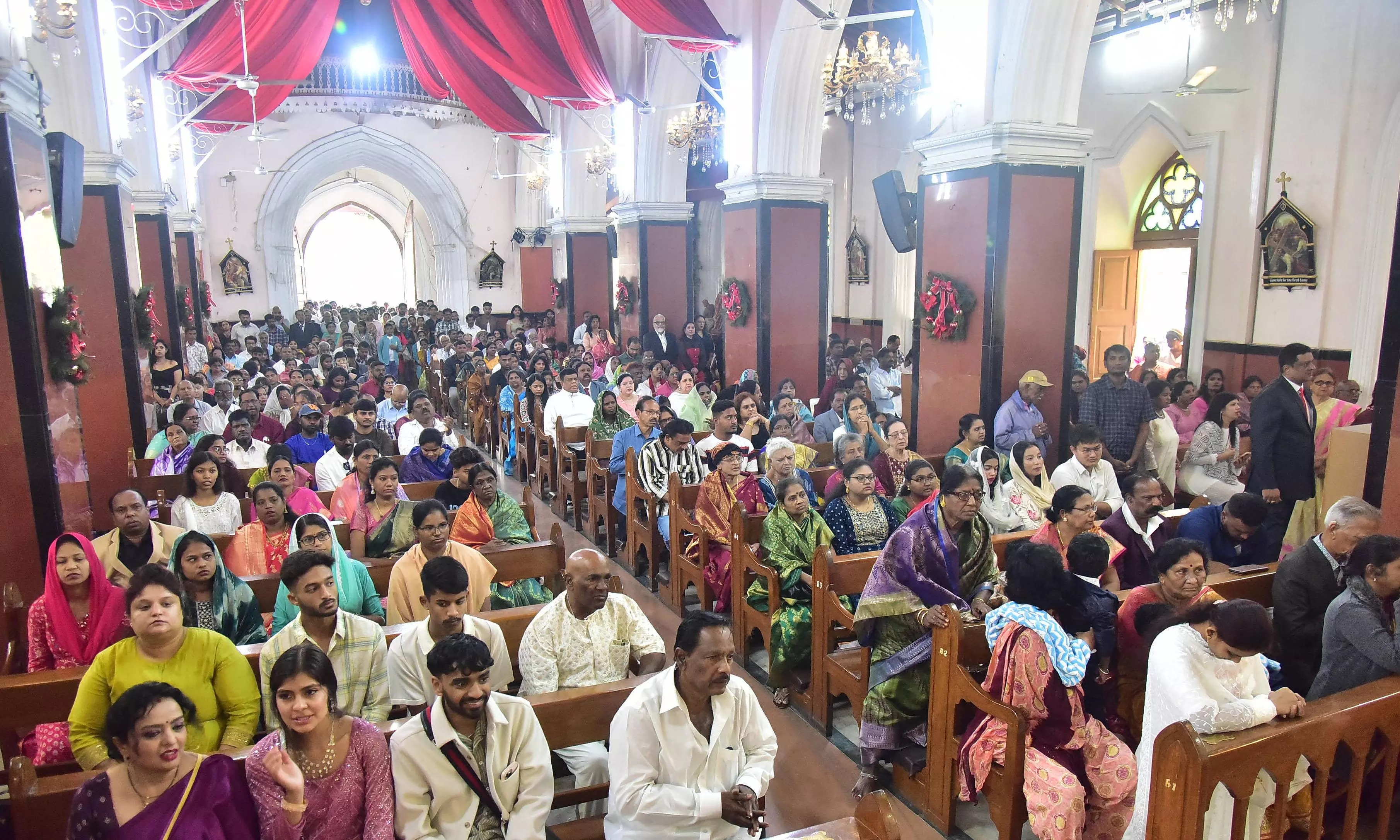 Christmas Celebrations Across Rayalaseema and Tirupati Marked by Joy and Devotion