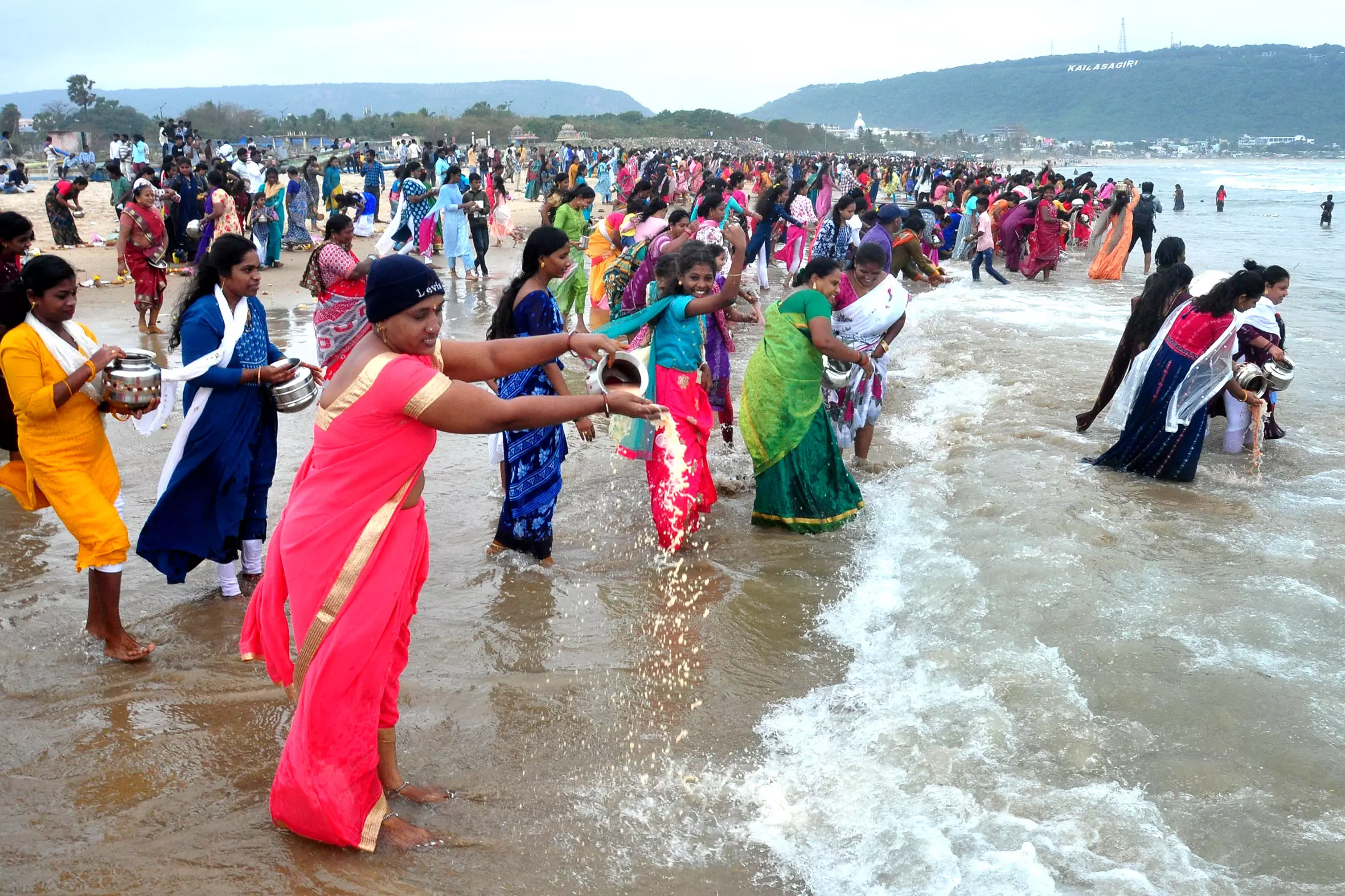 Vizag celebrates Gangamma Jatara as thanksgiving for safety