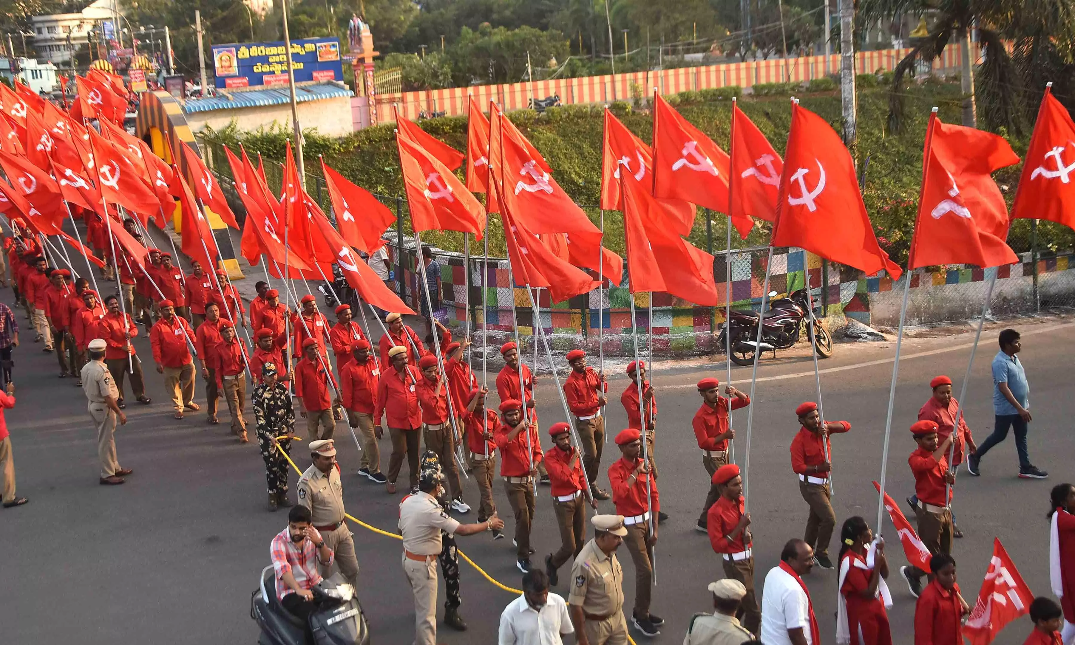 CPI Centenary Celebrations Kick Off with Rally and Meeting