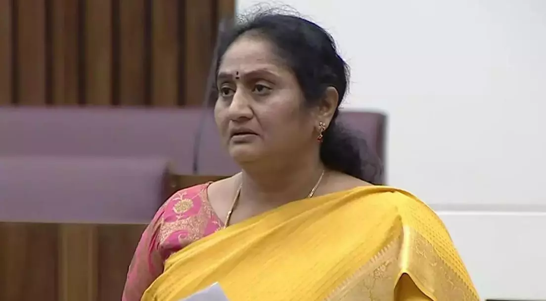 Minister Savitha holds Jagan responsible for increase in electricity tariff