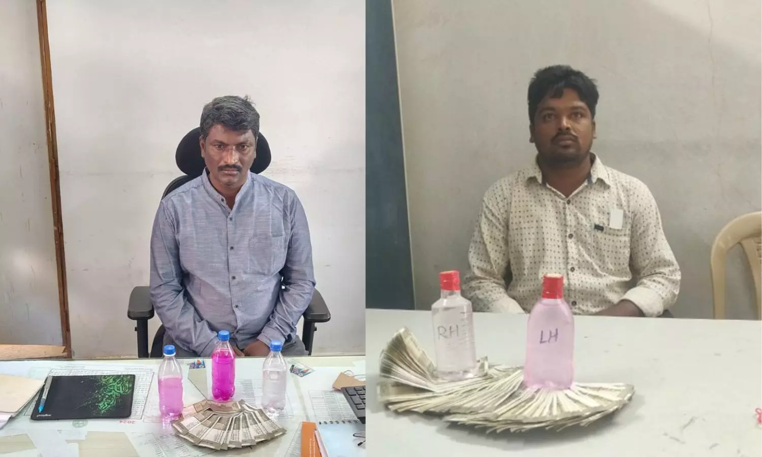 Tahsildar and Deputy Surveyor Caught in ACB Bribery Traps