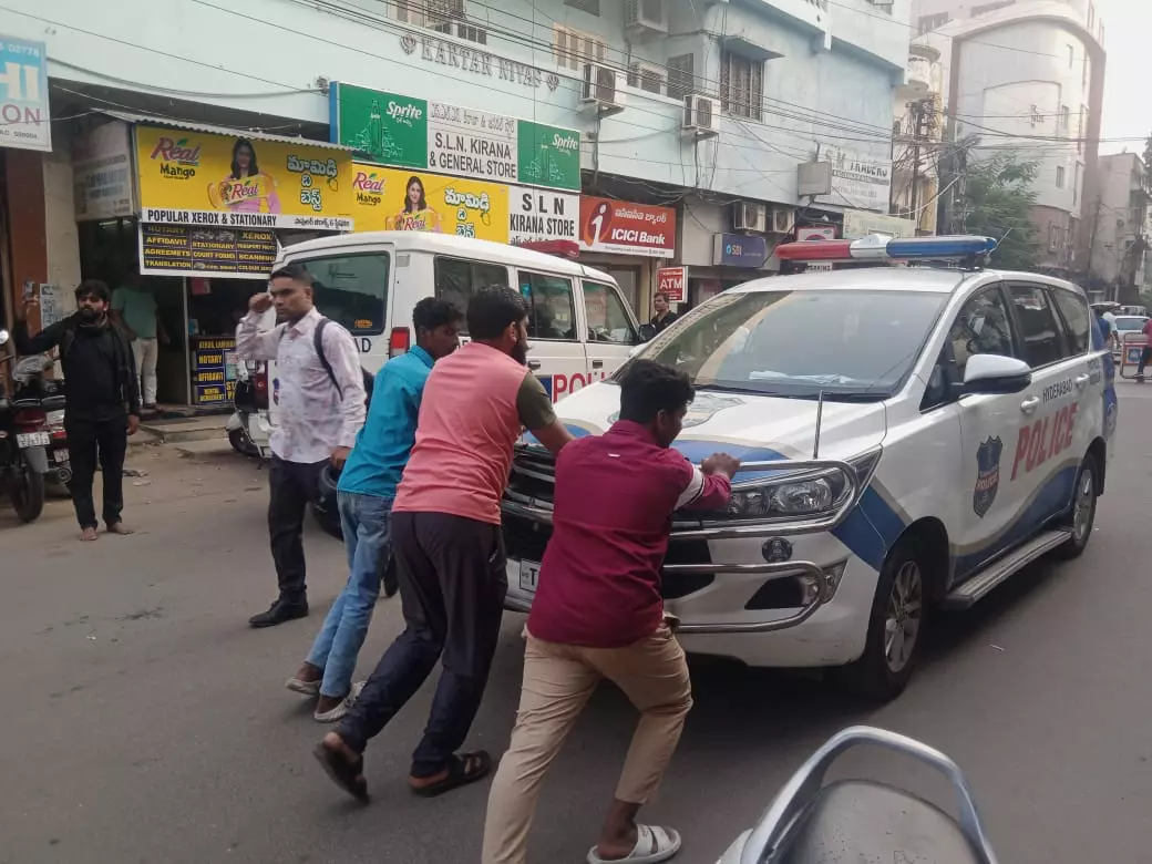 Telangana Police Patrol Vehicles Face Maintenance Challenges