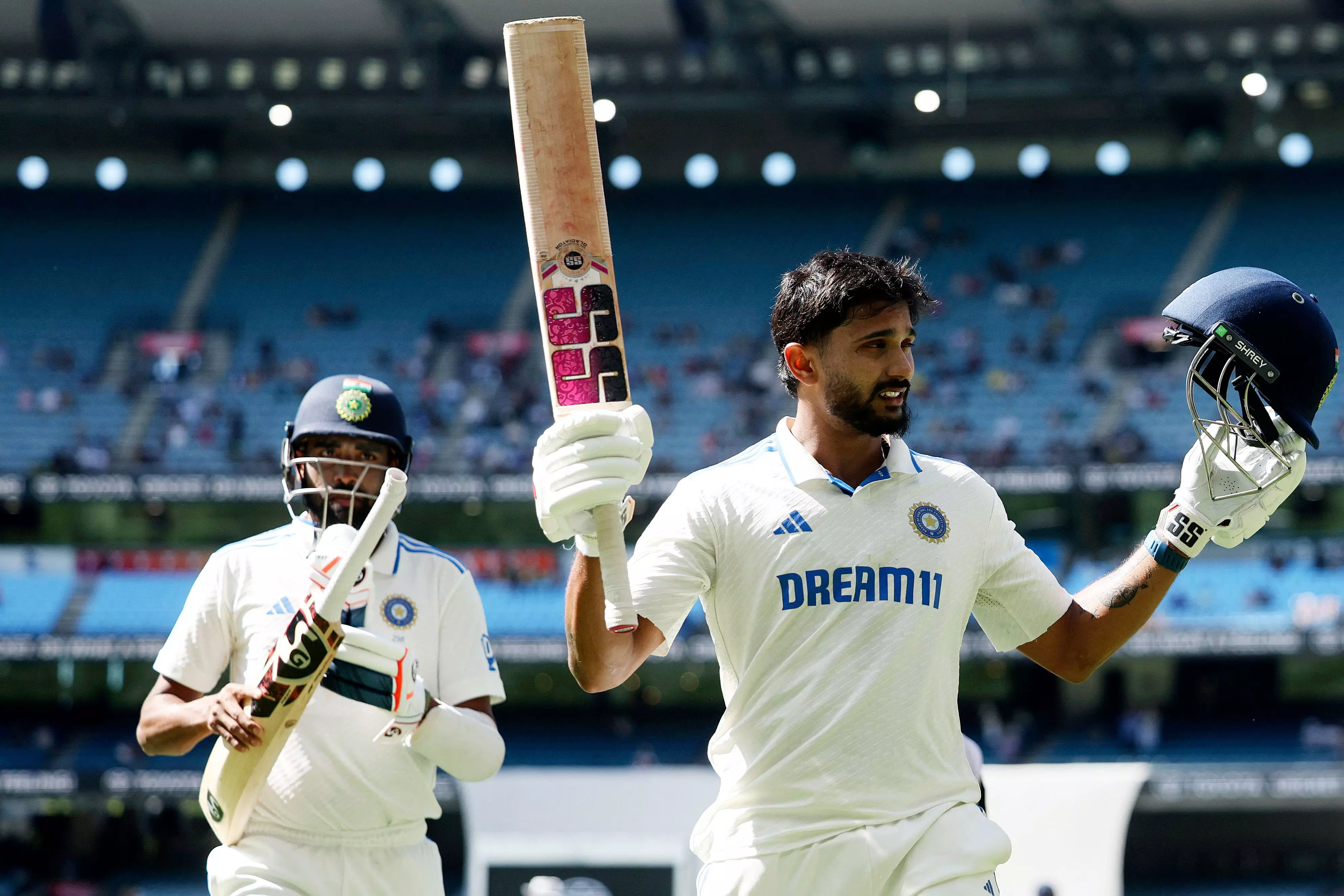 Centurion Reddy out as Australia dismiss India for 369