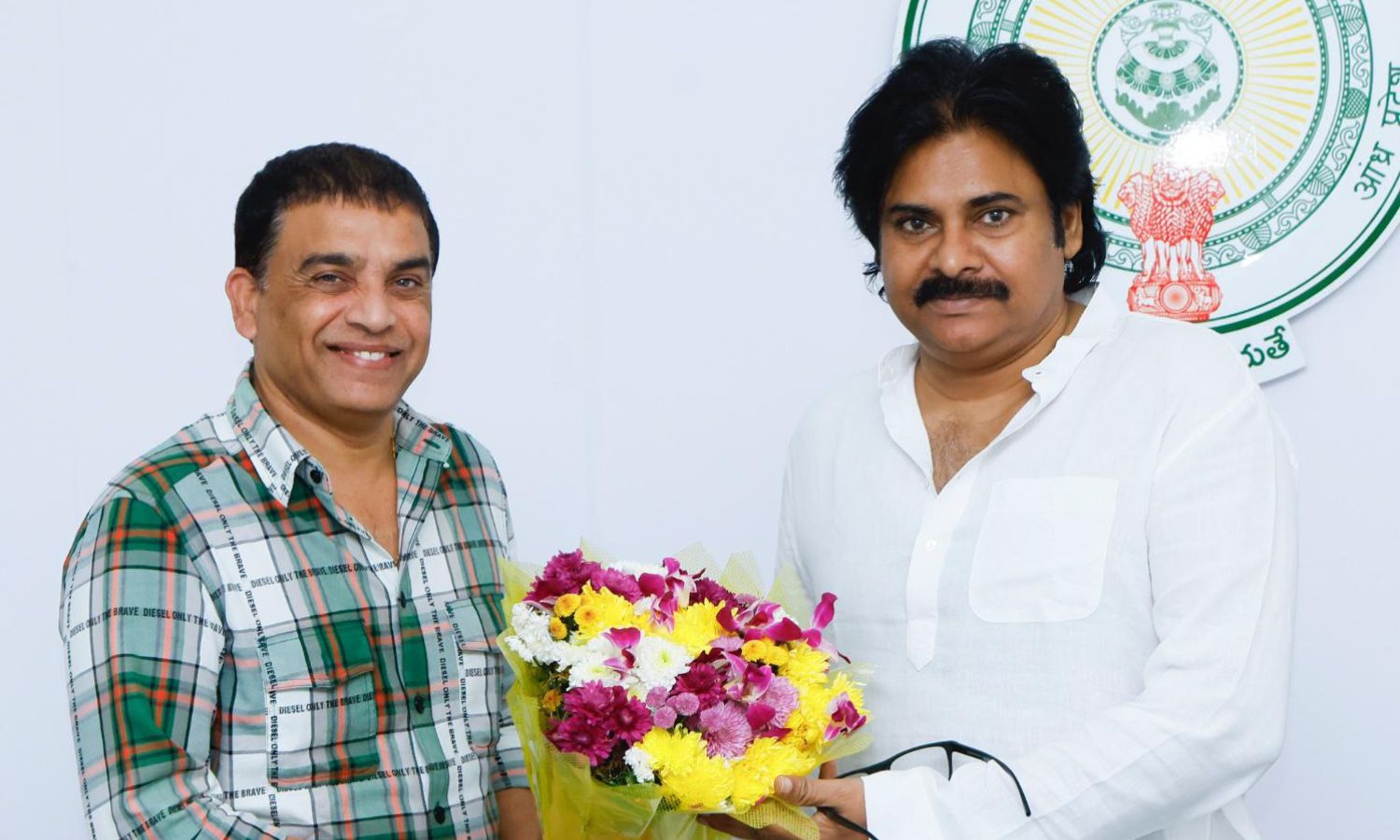 Dil Raju Meets Pawan Kalyan to Discuss Game Changer's Pre-Release Event