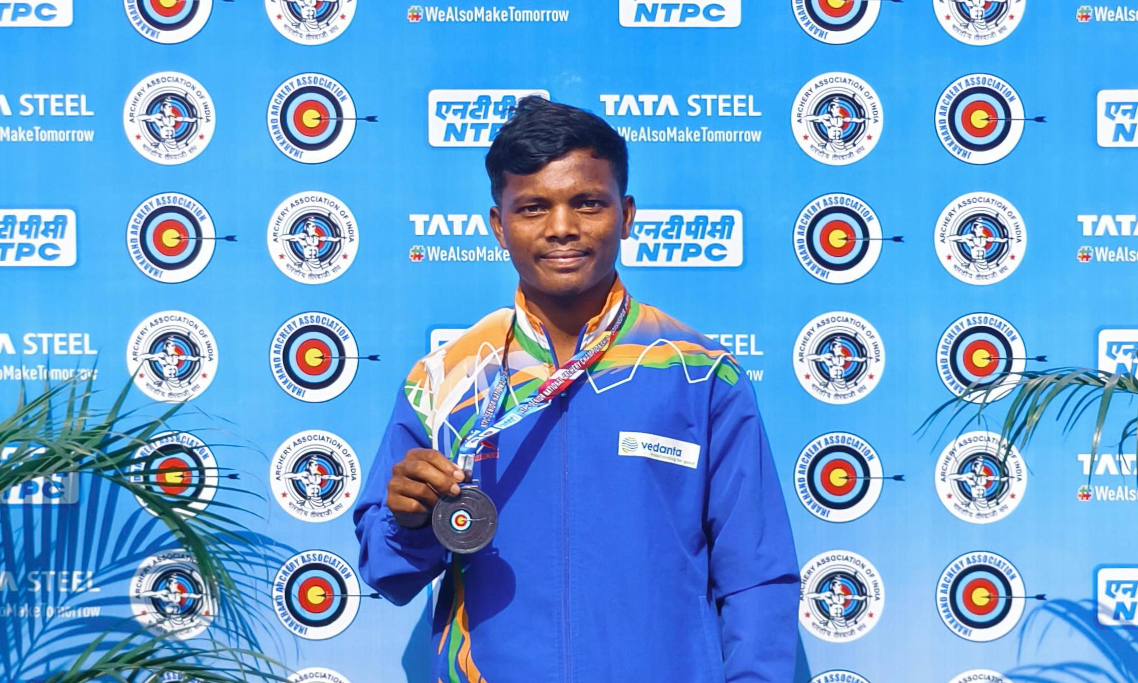 Sanjay Majhi Bags Bronze at NTPC Archery Championship 2024