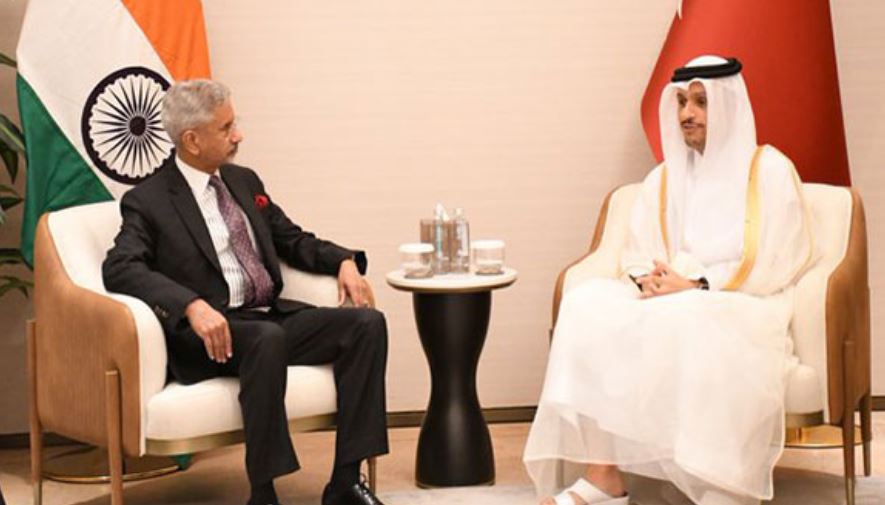 EAM Jaishankar meets Qatar PM as year's first diplomatic engagement