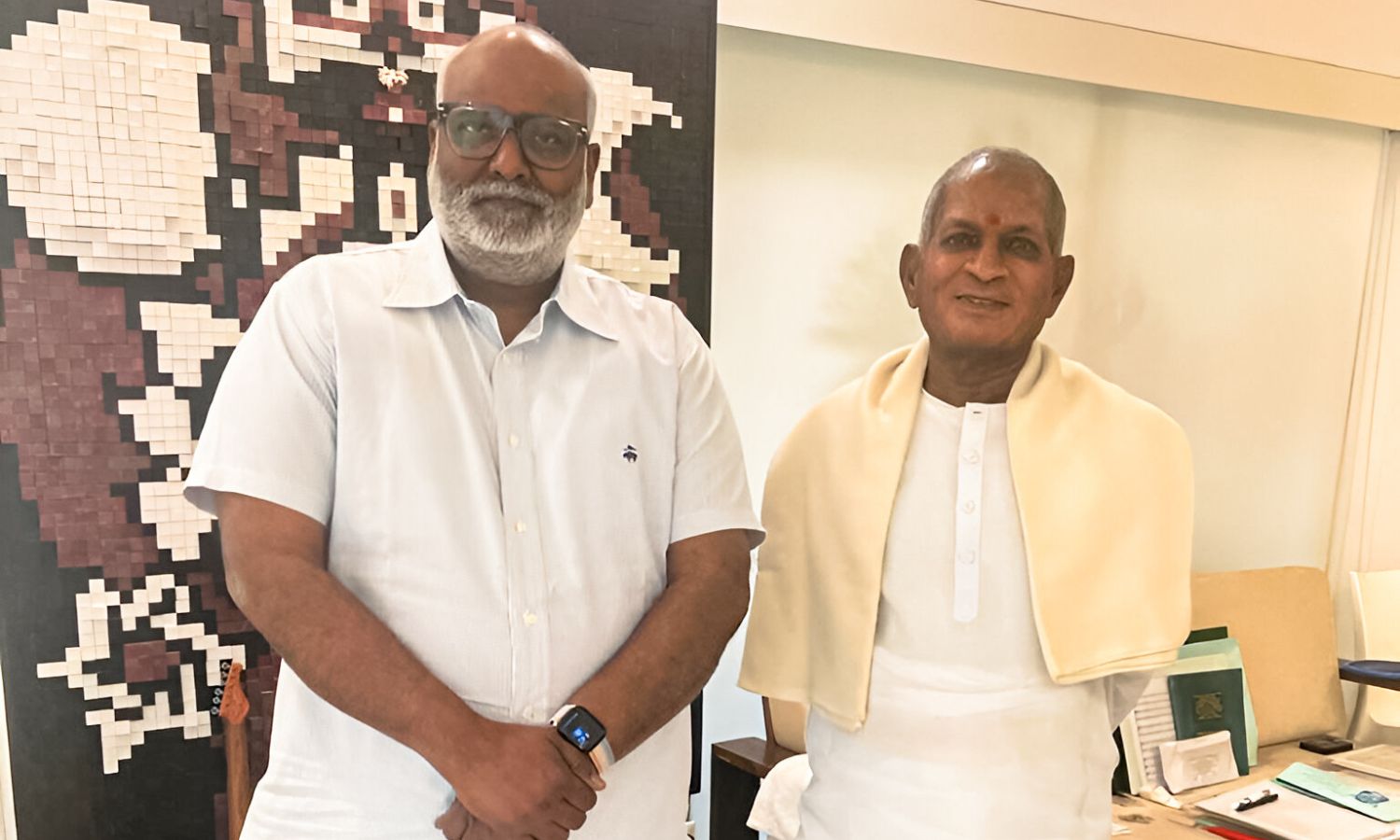 Maestro Ilayaraja, M.M. Keeravani Team Up for Shastipurthi