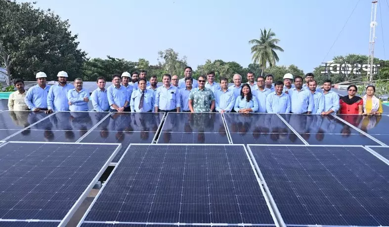 Enviable Solar Energy Adoption: Tata Power’s Southern Odisha headquarters transformed into a ‘Green Office’