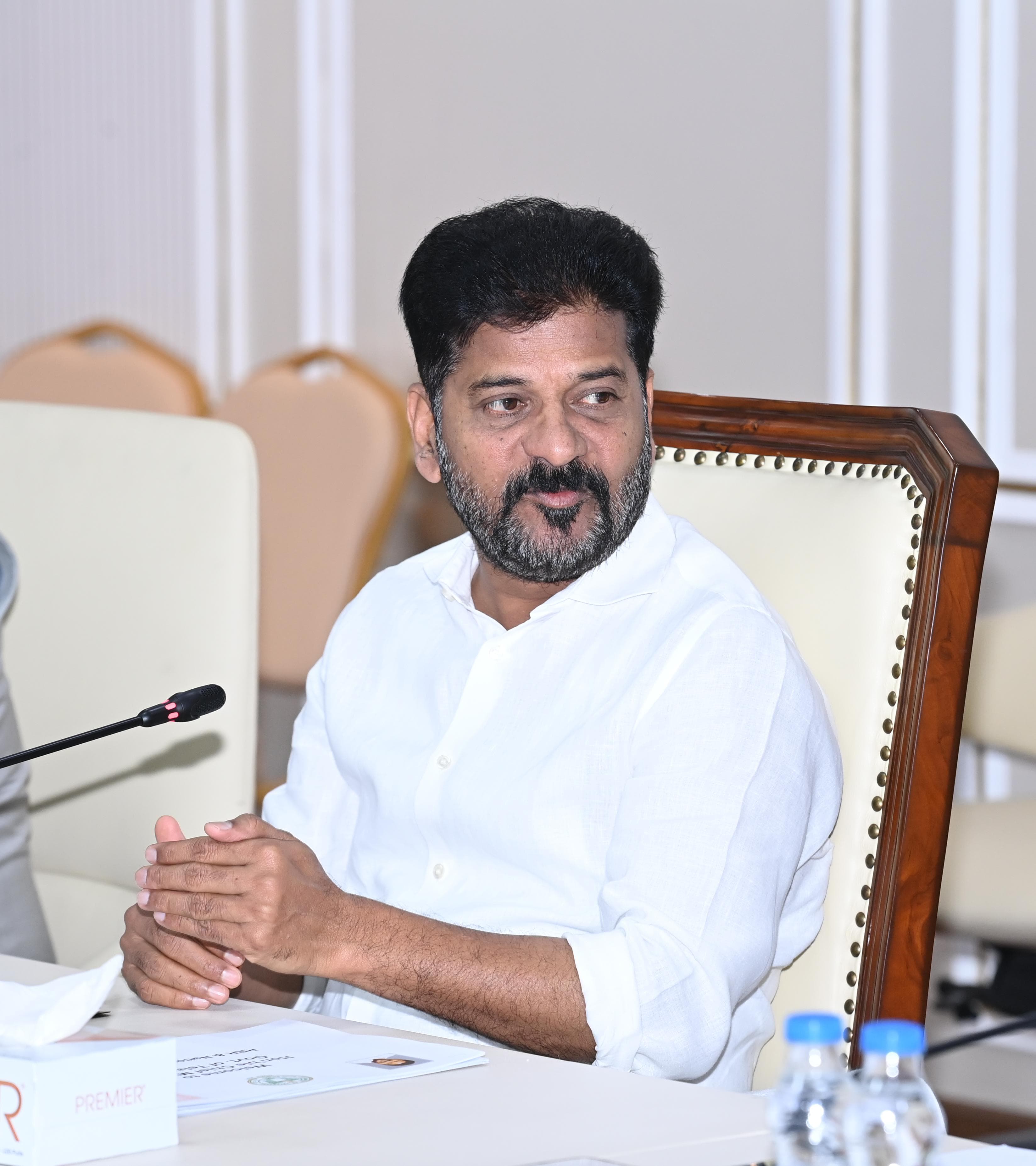 Expedite land acquisition for RRR: Revanth