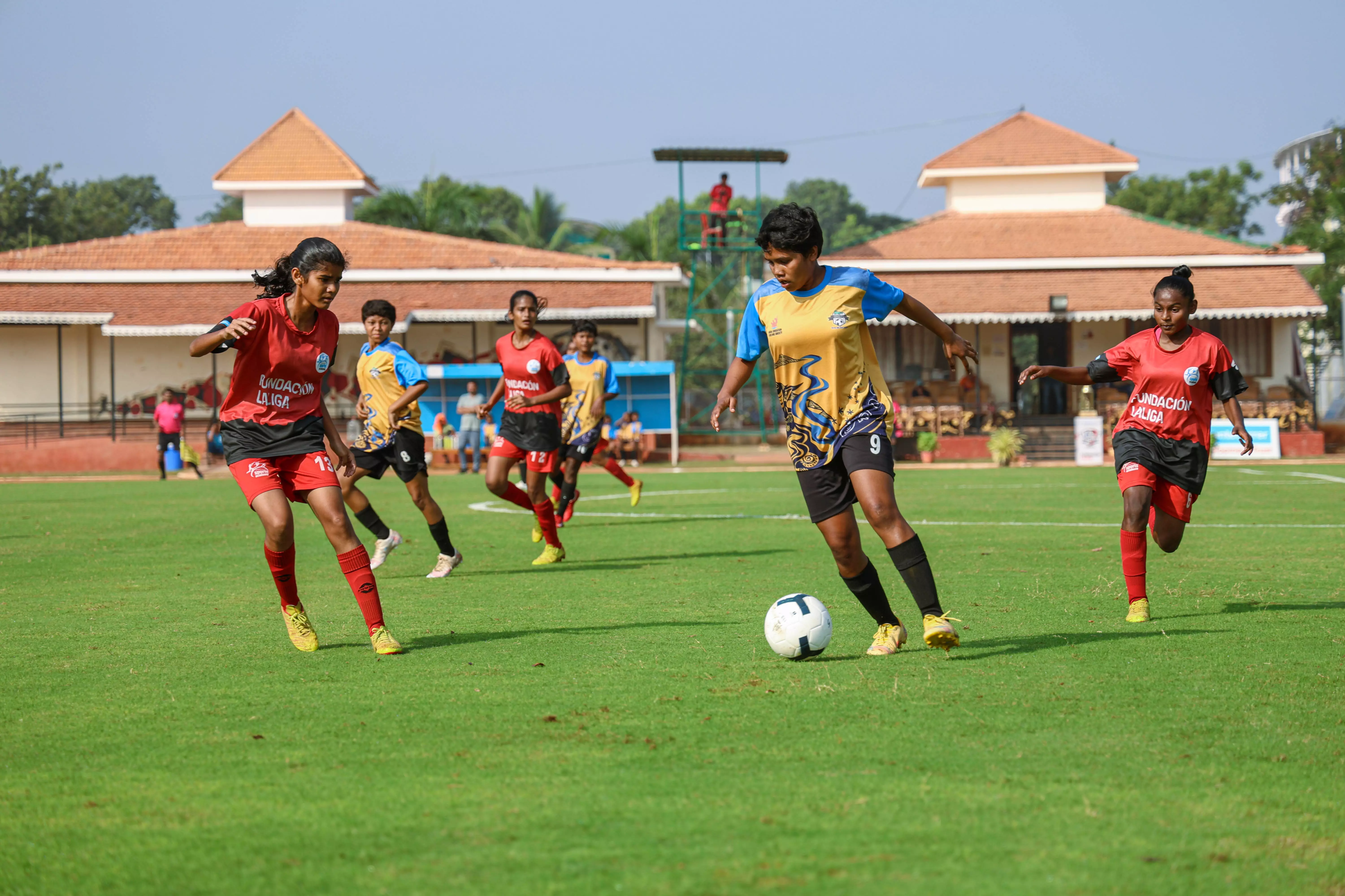 Anantapur Girls Shine Trying Their Hands on Football