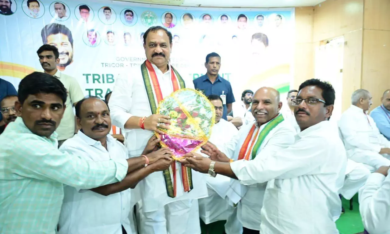 TPCC Chief Vows Cong. Will Protect Tribal Rights