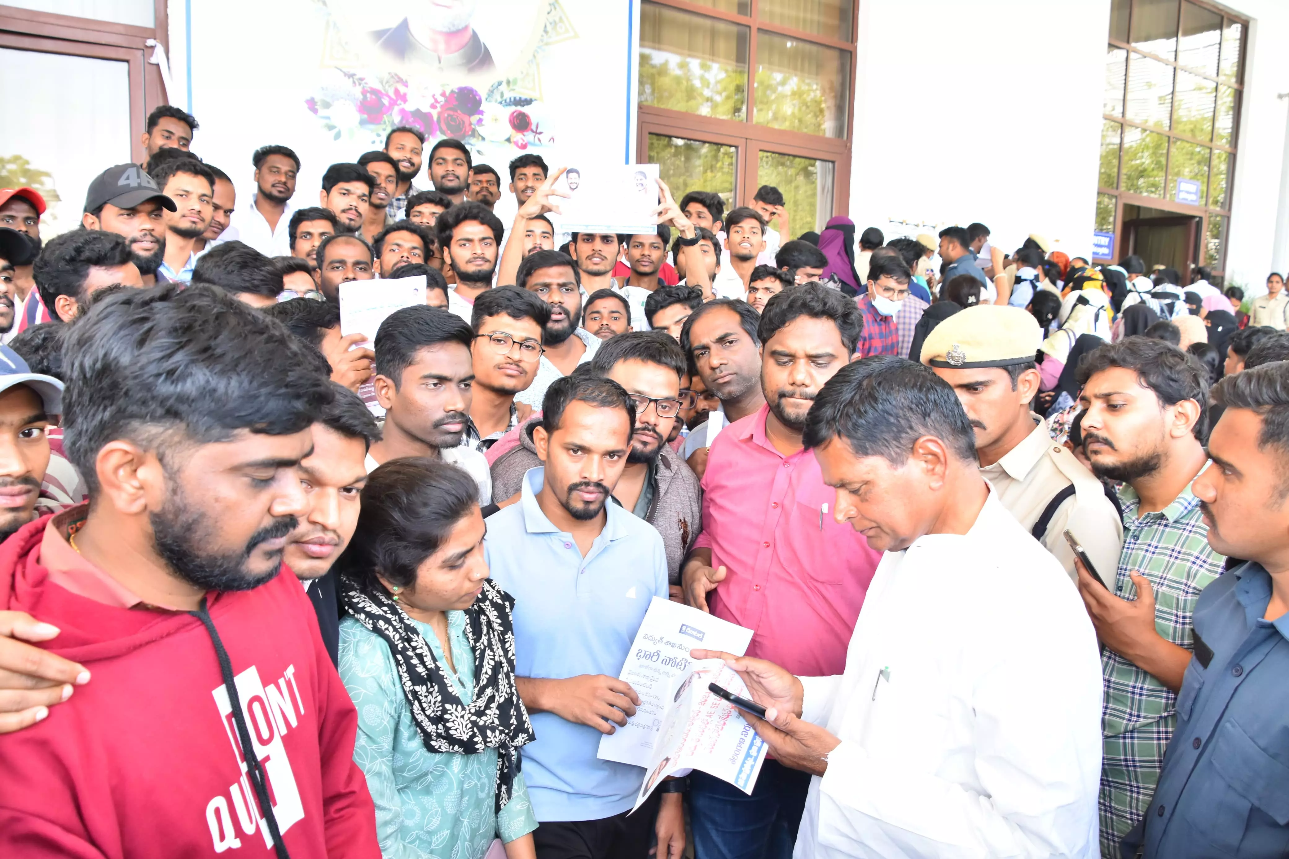 Hyderabad: Victims of Fake Job Scam Seek Justice at Grievance Event