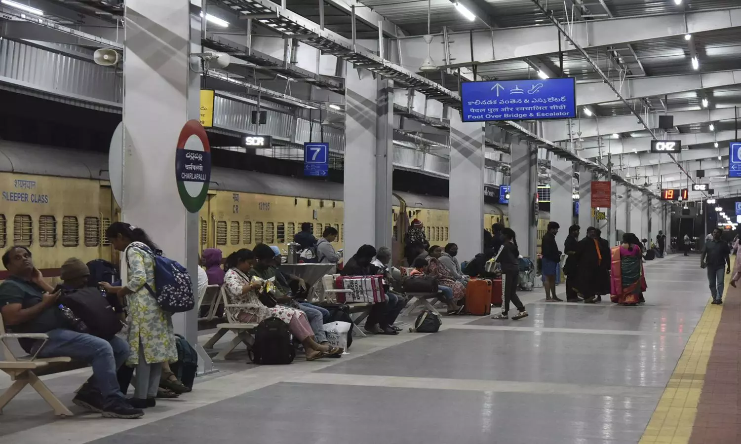 Passengers face transport issues for Cherlapalli station