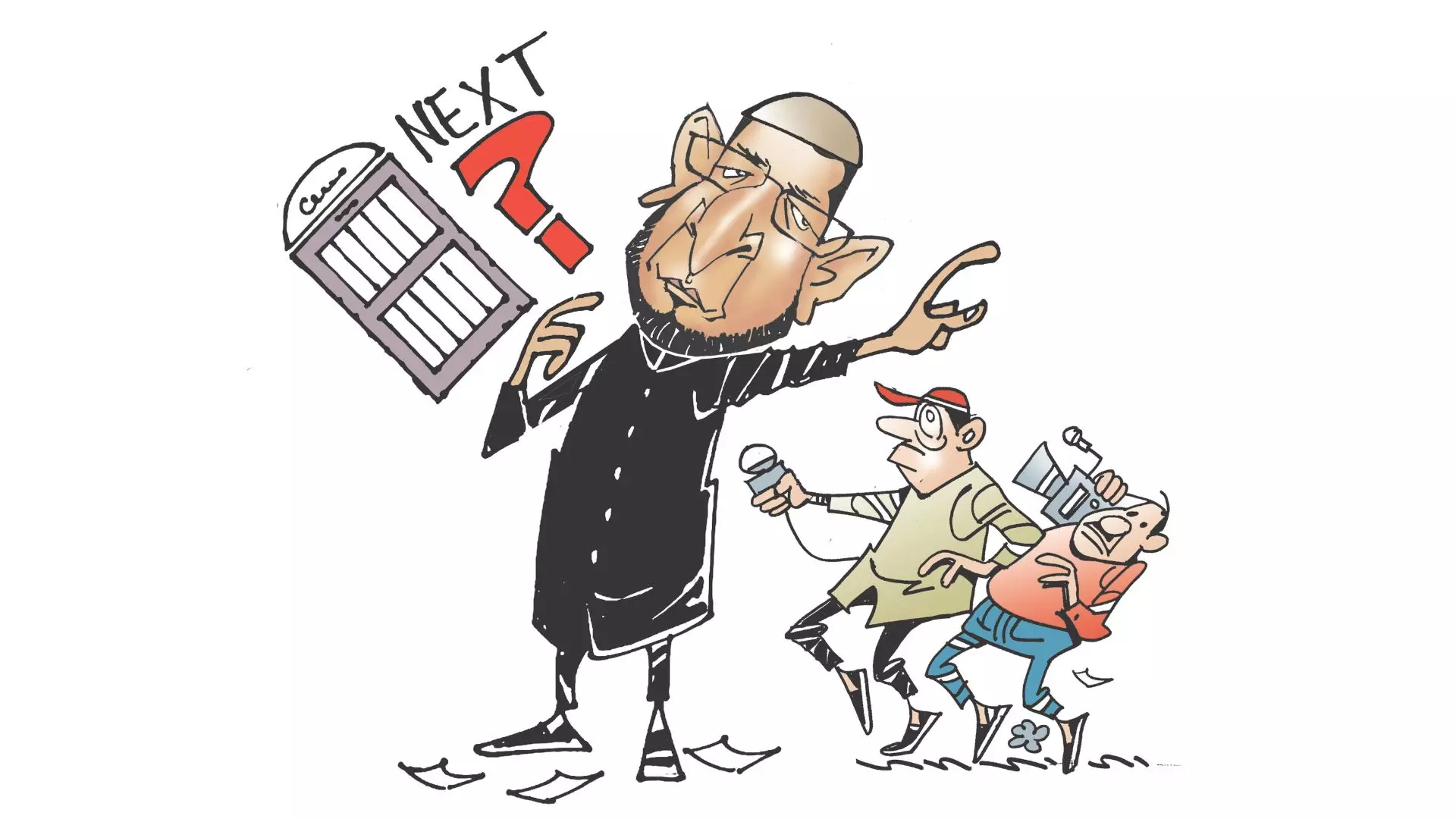 Neta Natter | Owaisi Pokes Fun At Jail Waitlist